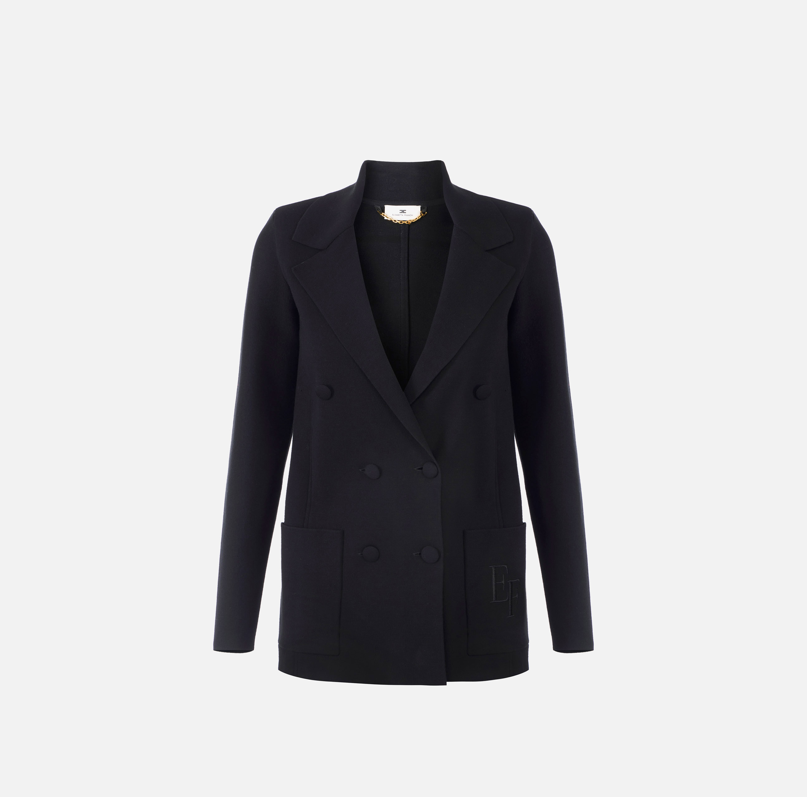 Giacca in maglia con ricamo | Elisabetta Franchi