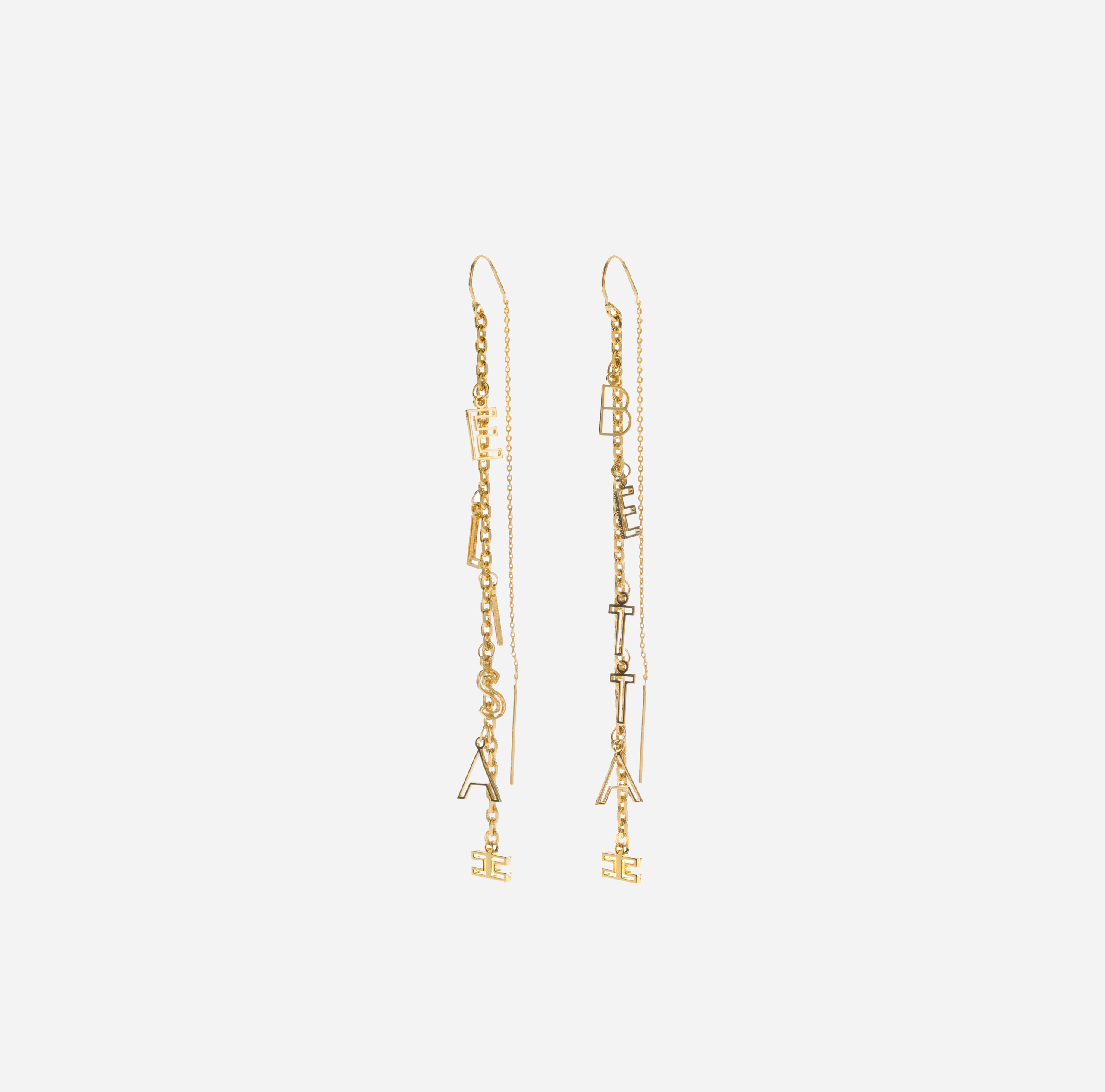 elisabetta franchi Boucle D'Oreille Écrite Elisabetta