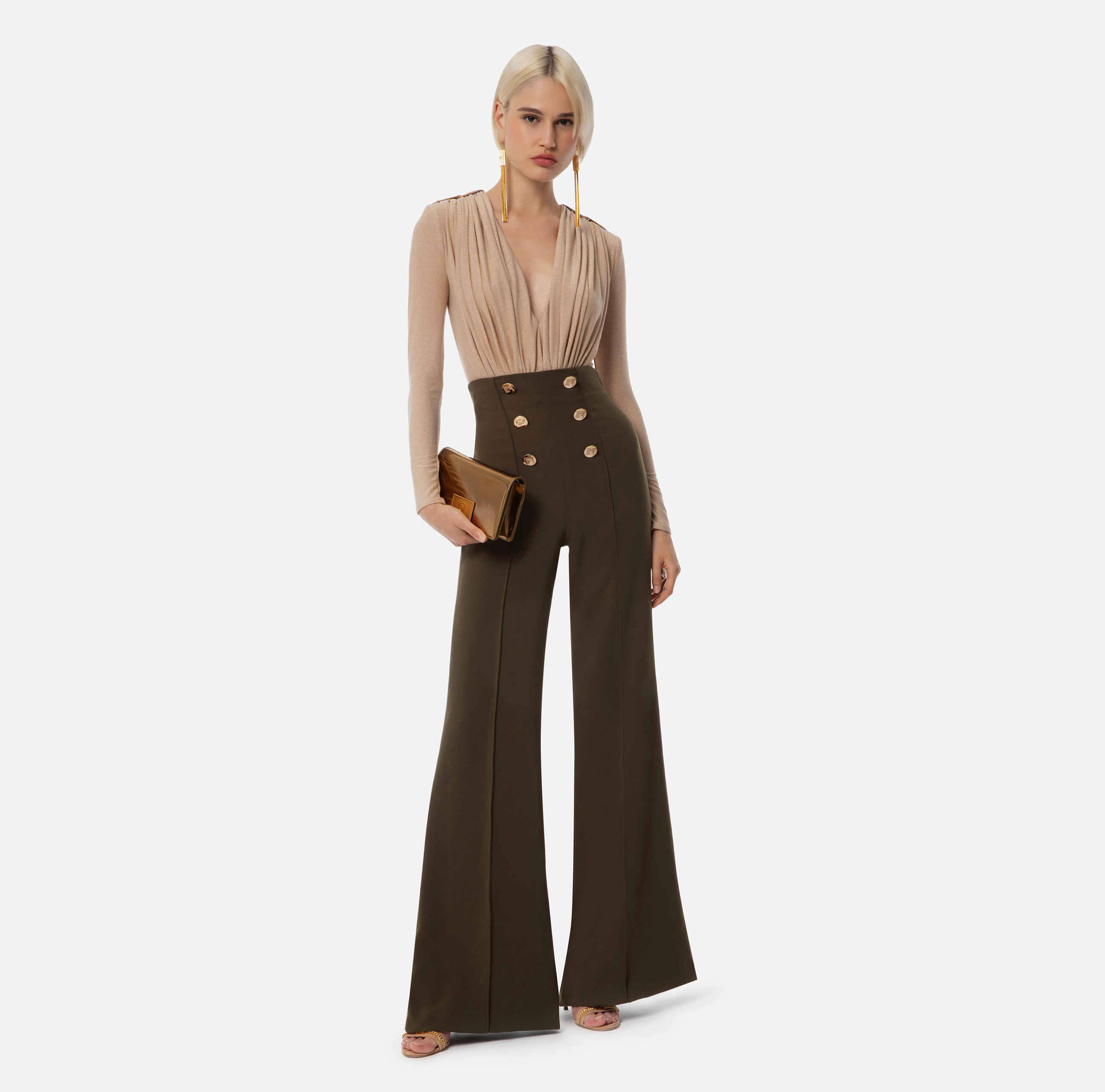 Buy Brown Palazzo Pant Cotton for Best Price, Reviews, Free Shipping