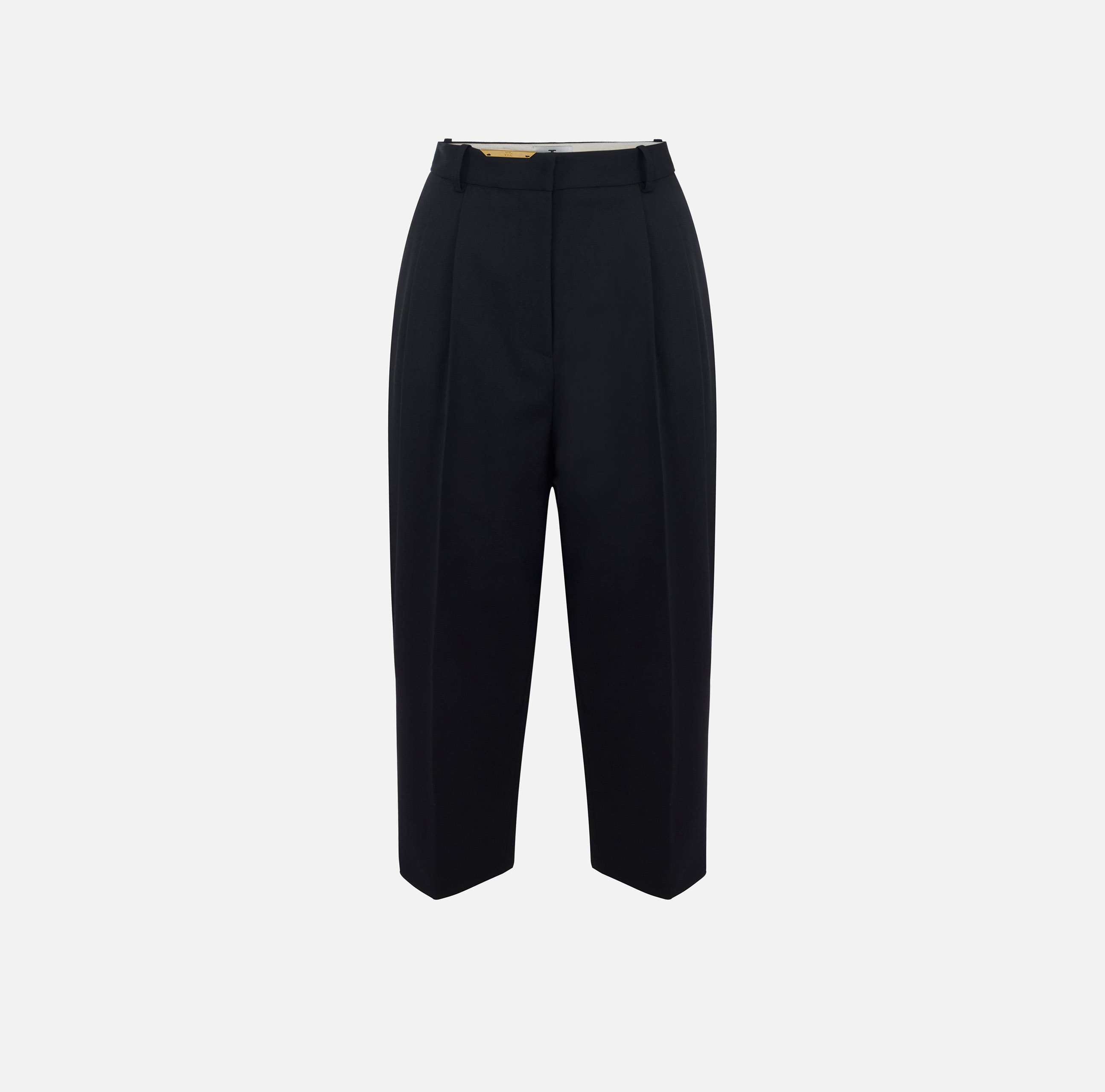 ELISABETTA FRANCHI ブラックショートパンツ 40 PA17761E2_110_1_D.jpg