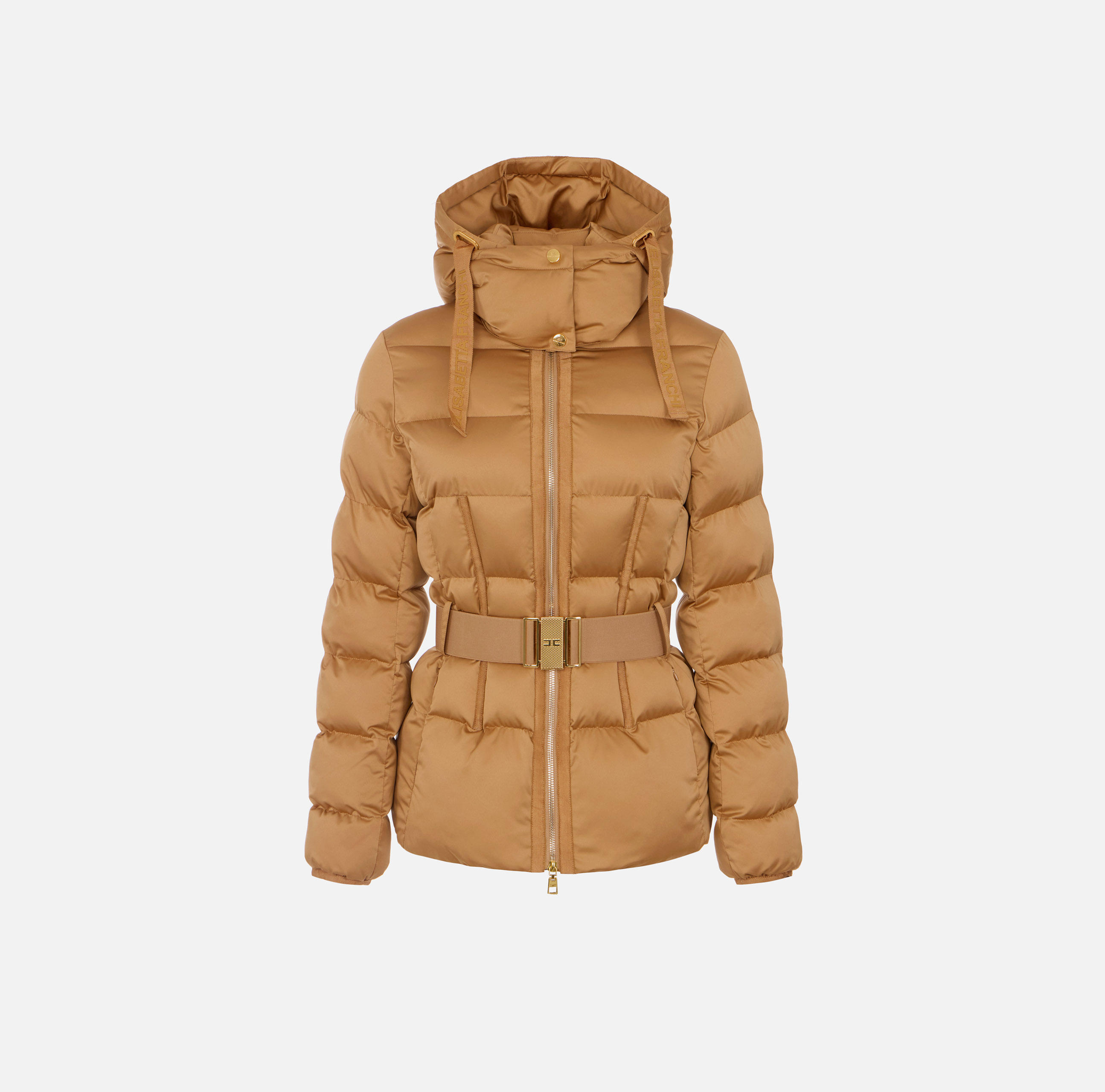 Down jacket in voile fabric | Elisabetta Franchi