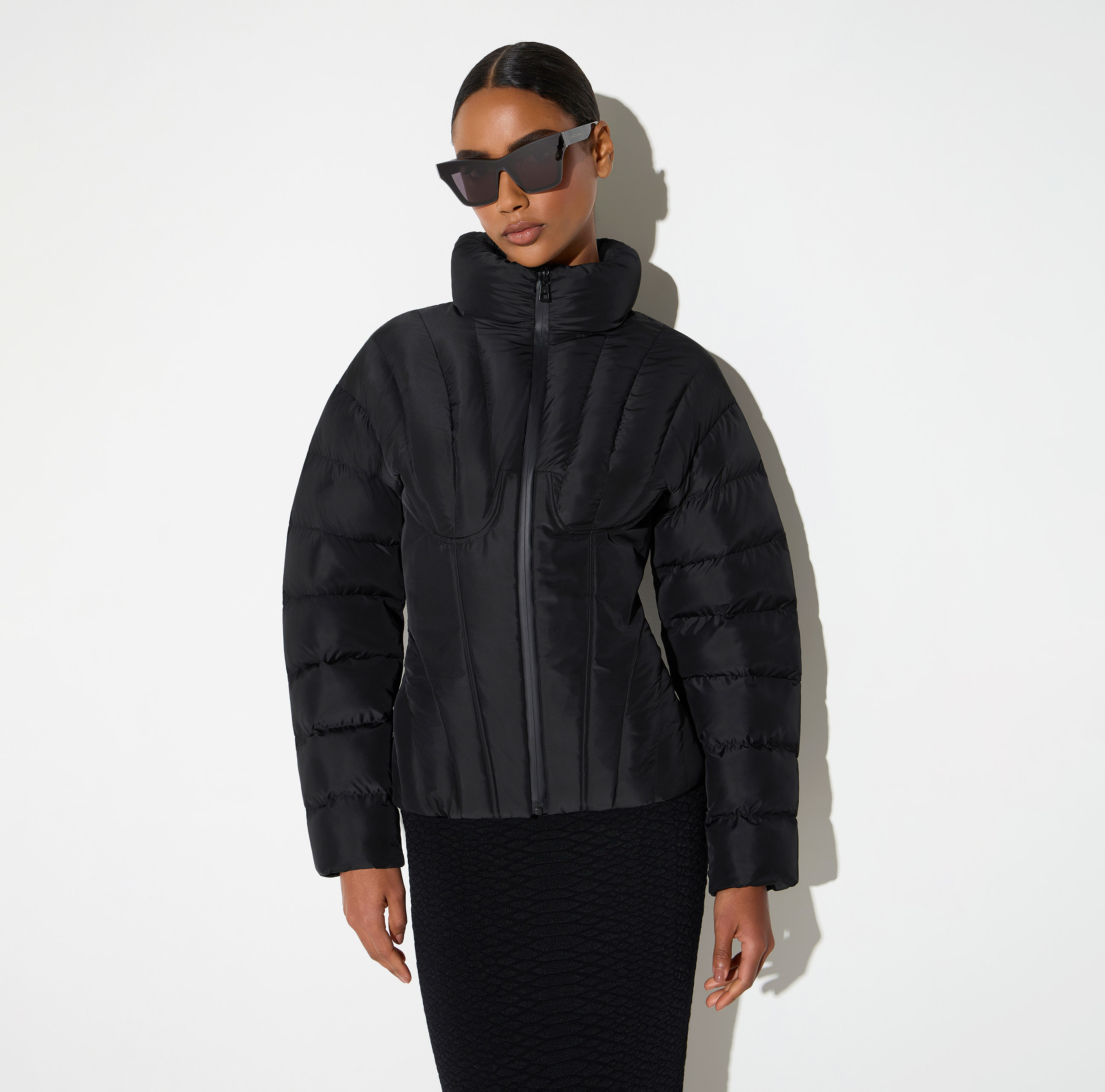 Women's Down Jackets in long and short styles | Elisabetta Franchi