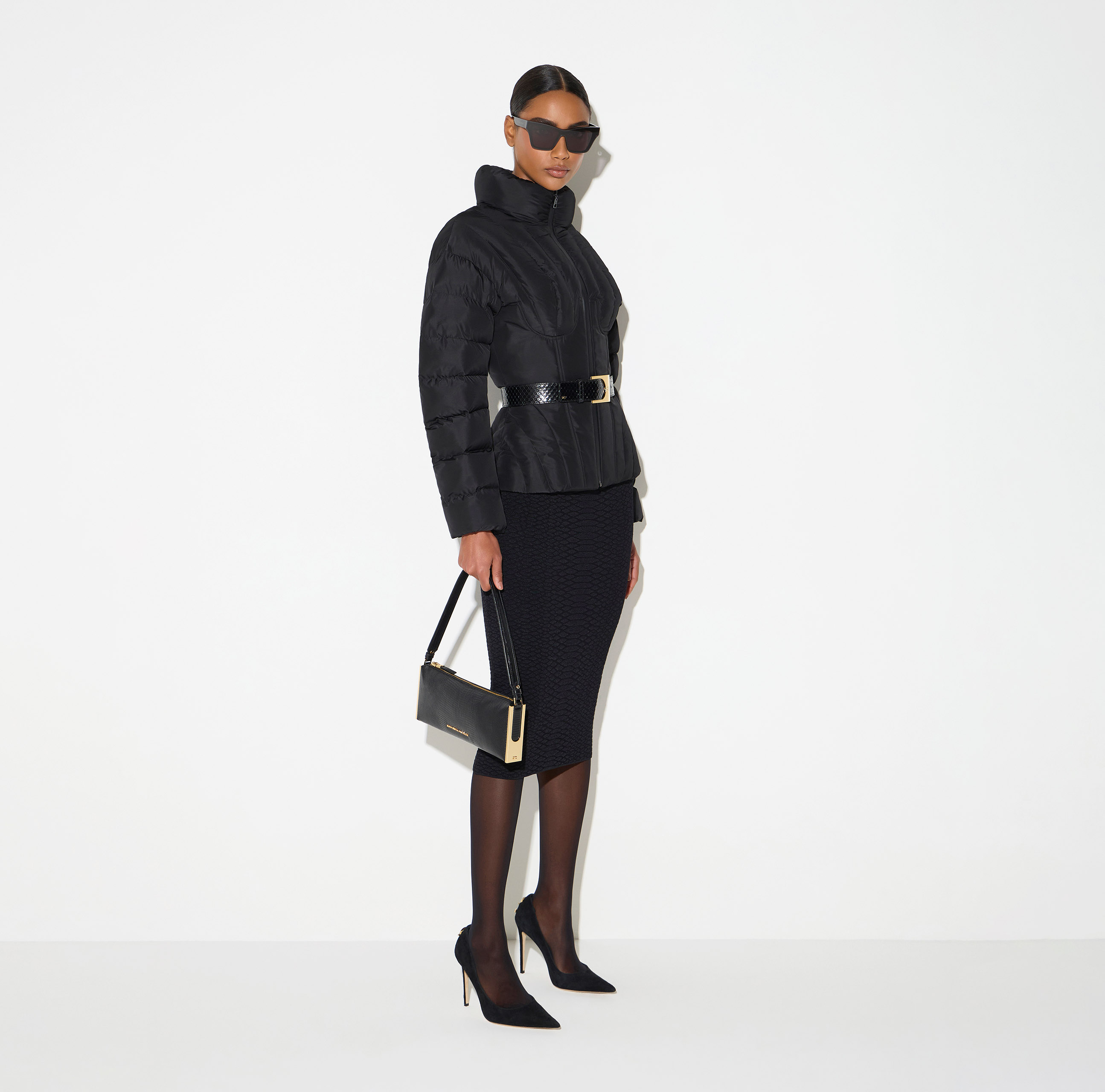 Women's Down Jackets in long and short styles | Elisabetta Franchi