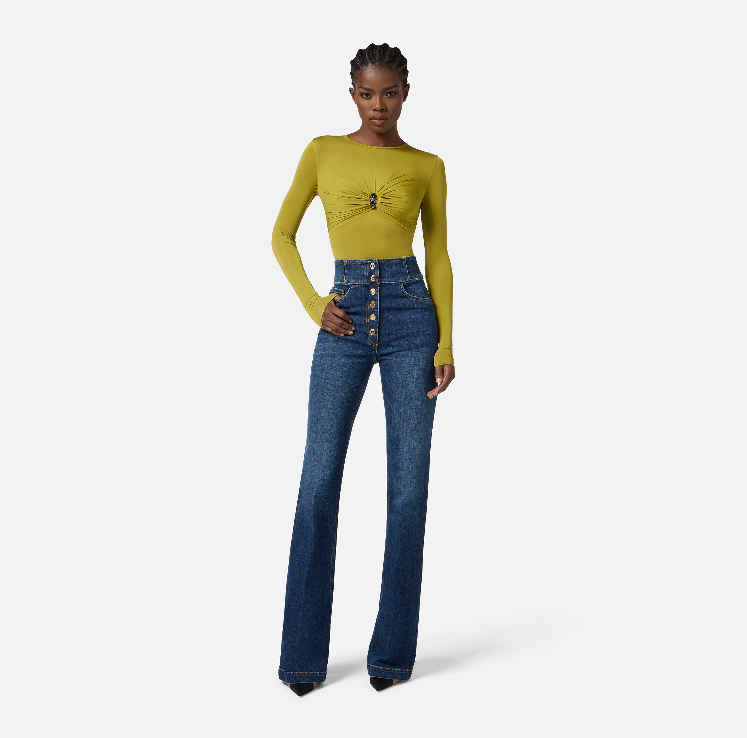 Women's Denim Jeans from Elisabetta Franchi - stylishness