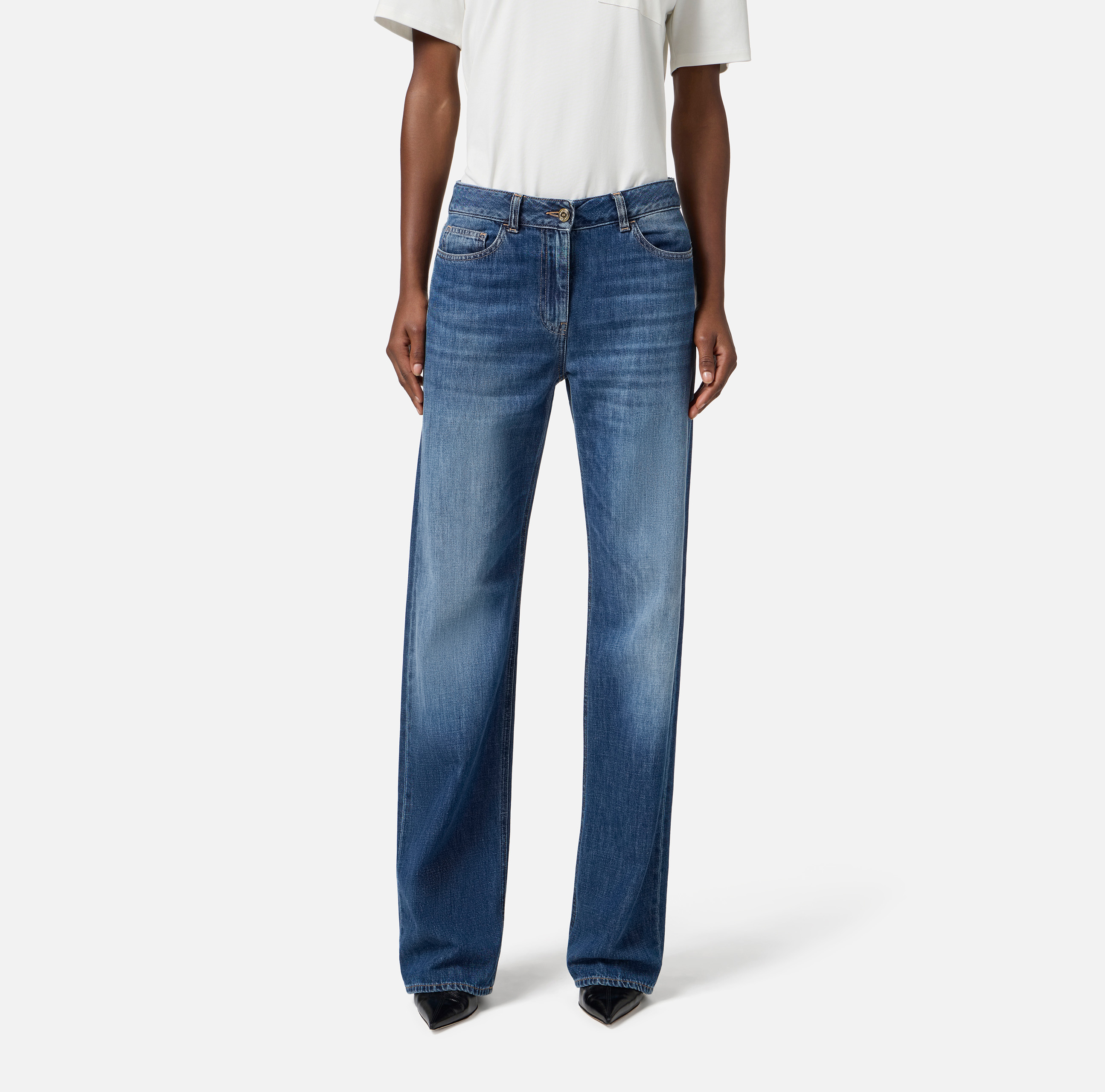 Women's Denim Jeans from Elisabetta Franchi - stylishness