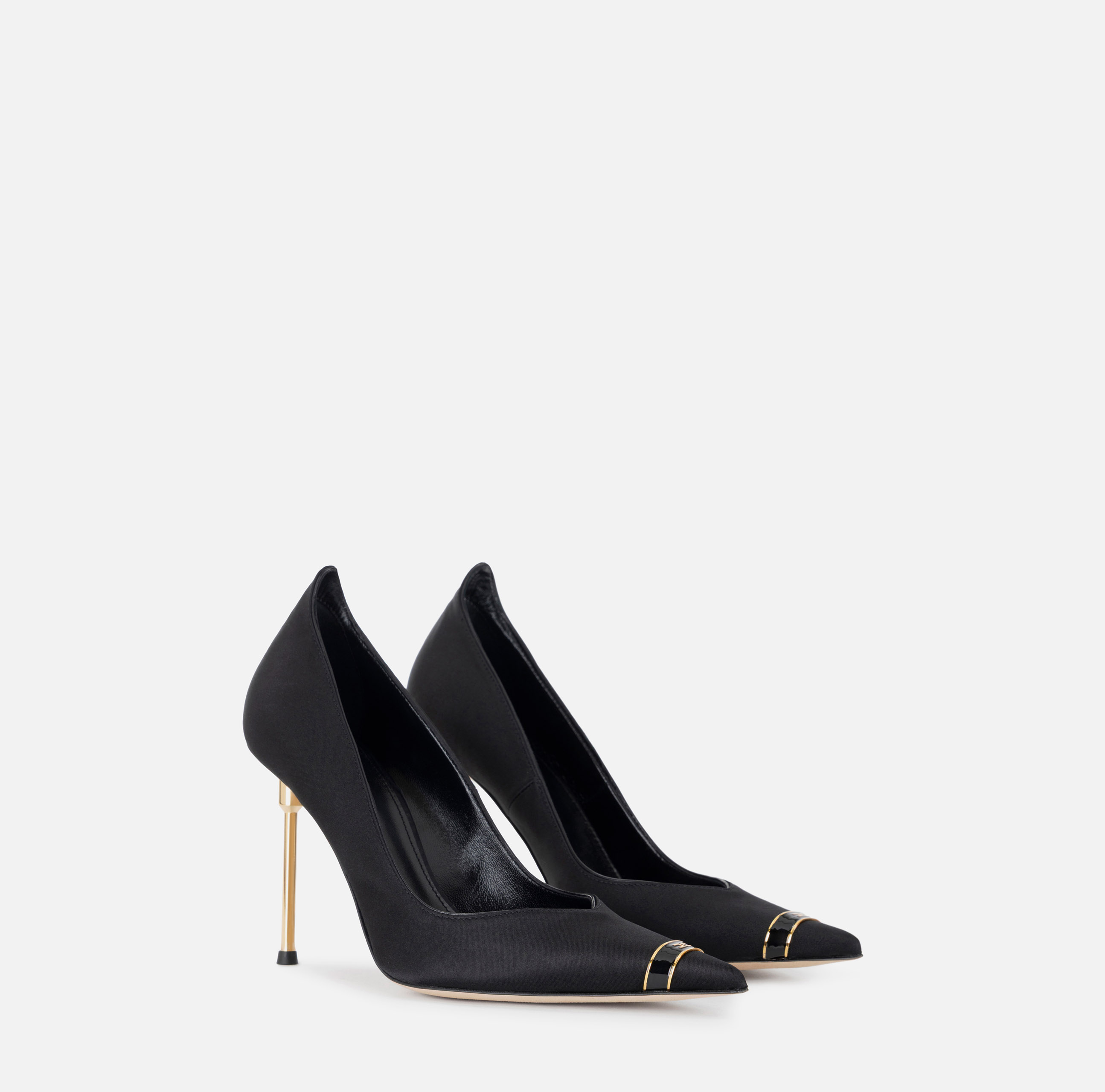 極美品✨Elisabetta Franchi パンプス 23.5 スエード 黒 Iconic Collection: Shoes | Elisabetta Franchi