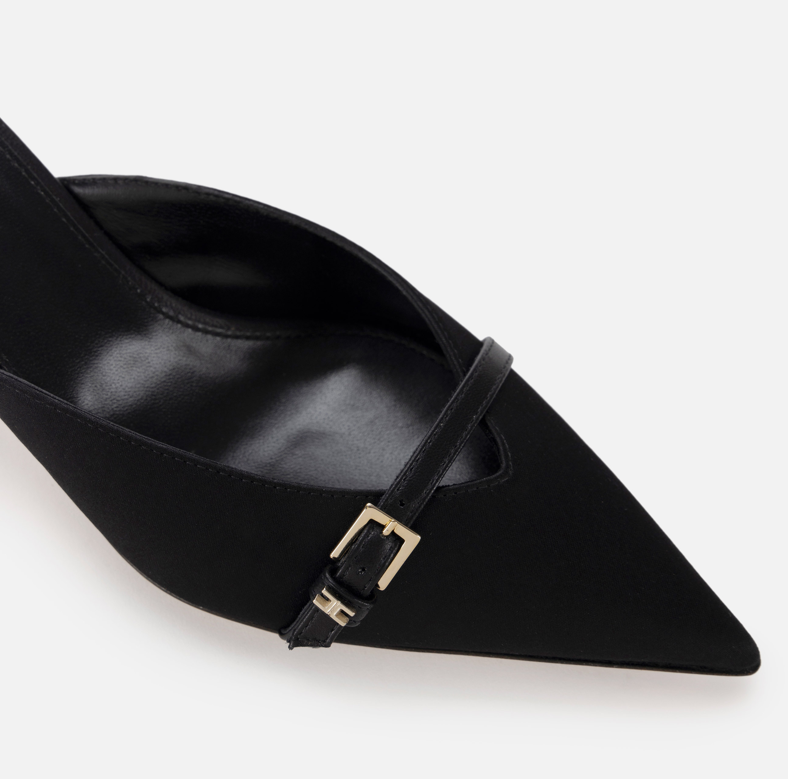 Mules with sculpture heel | Elisabetta Franchi