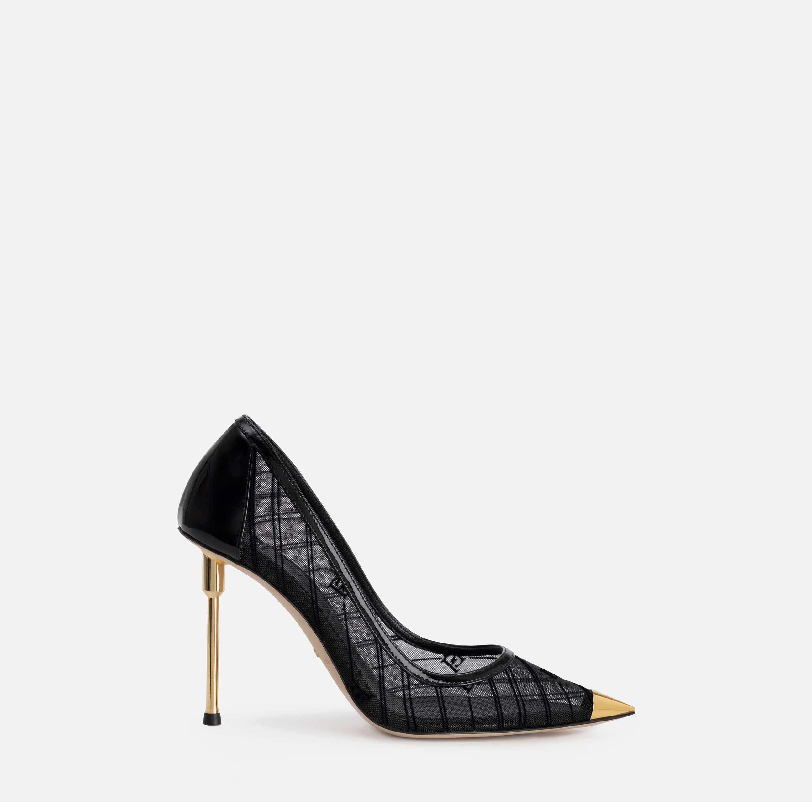 Elisabetta Franchi Pumps mit Plexi-Einsatz 2024