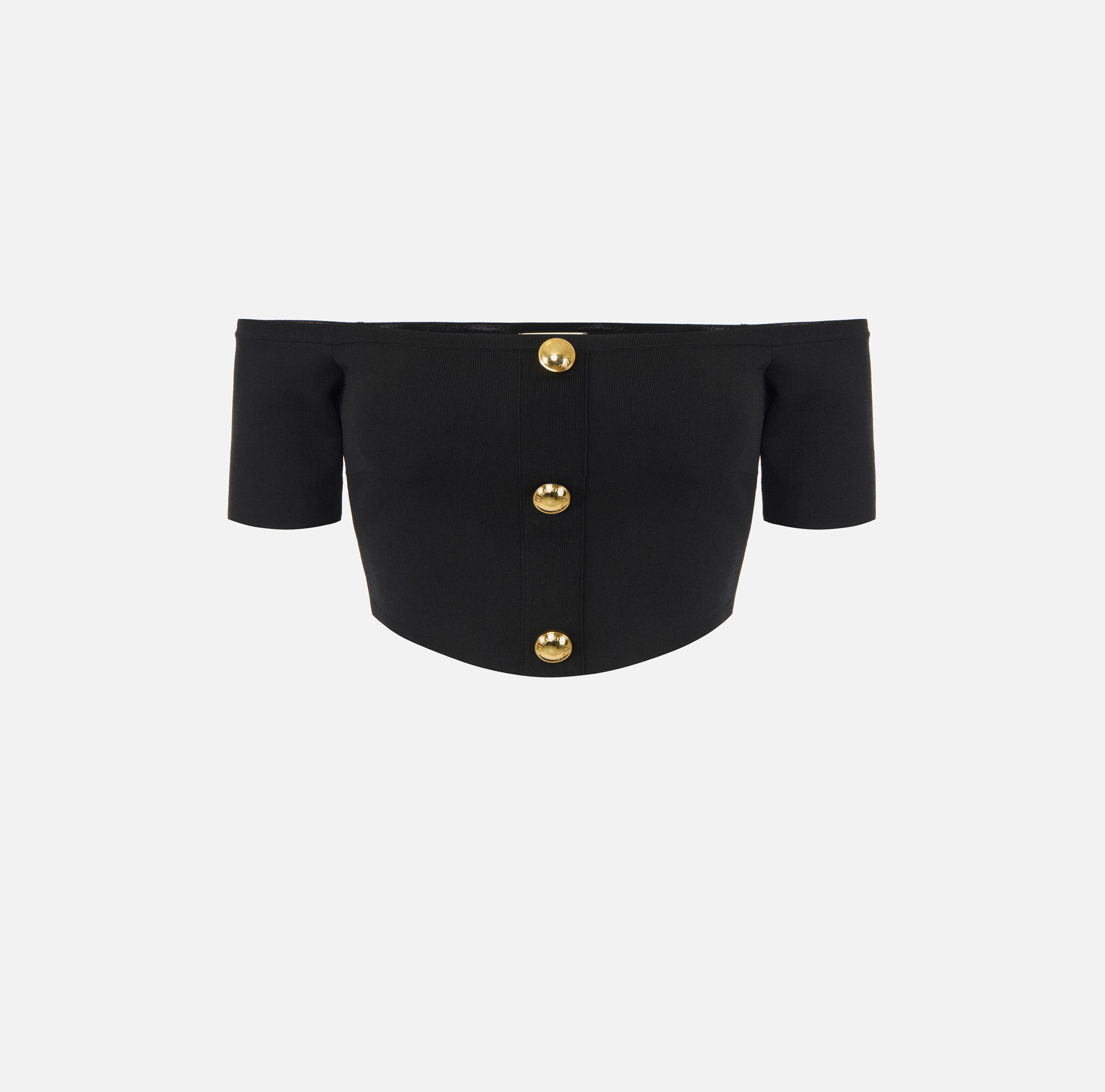 トップス Elisabetta Franchi Top in knit fabric | Elisabetta Franchi