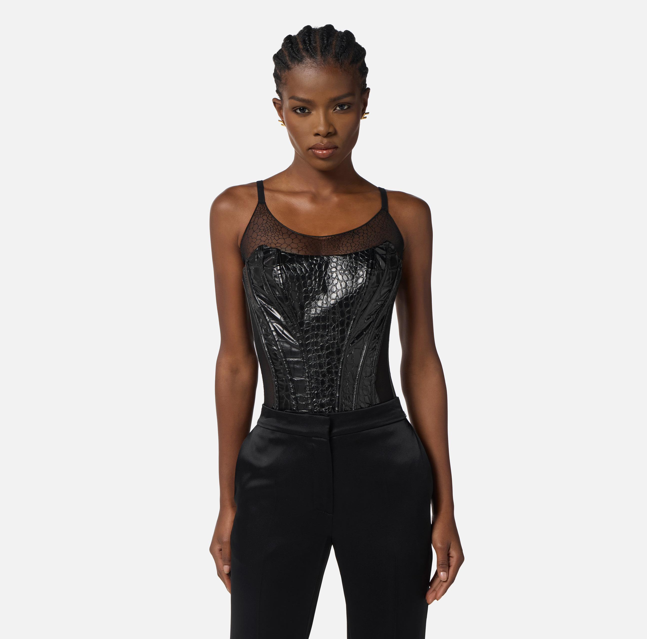 ゆずELISABETTA FRANCHI イタリア　ベア　ドレス　ブラック 2-640x800.jpg