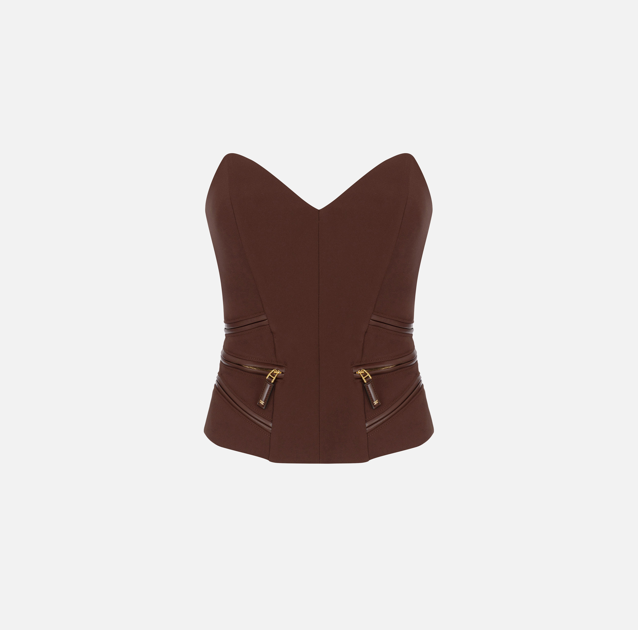 【★完売必至★】ELISABETTA FRANCHI ☆ フード付 ボディスーツ elisabetta-franchi.jpg