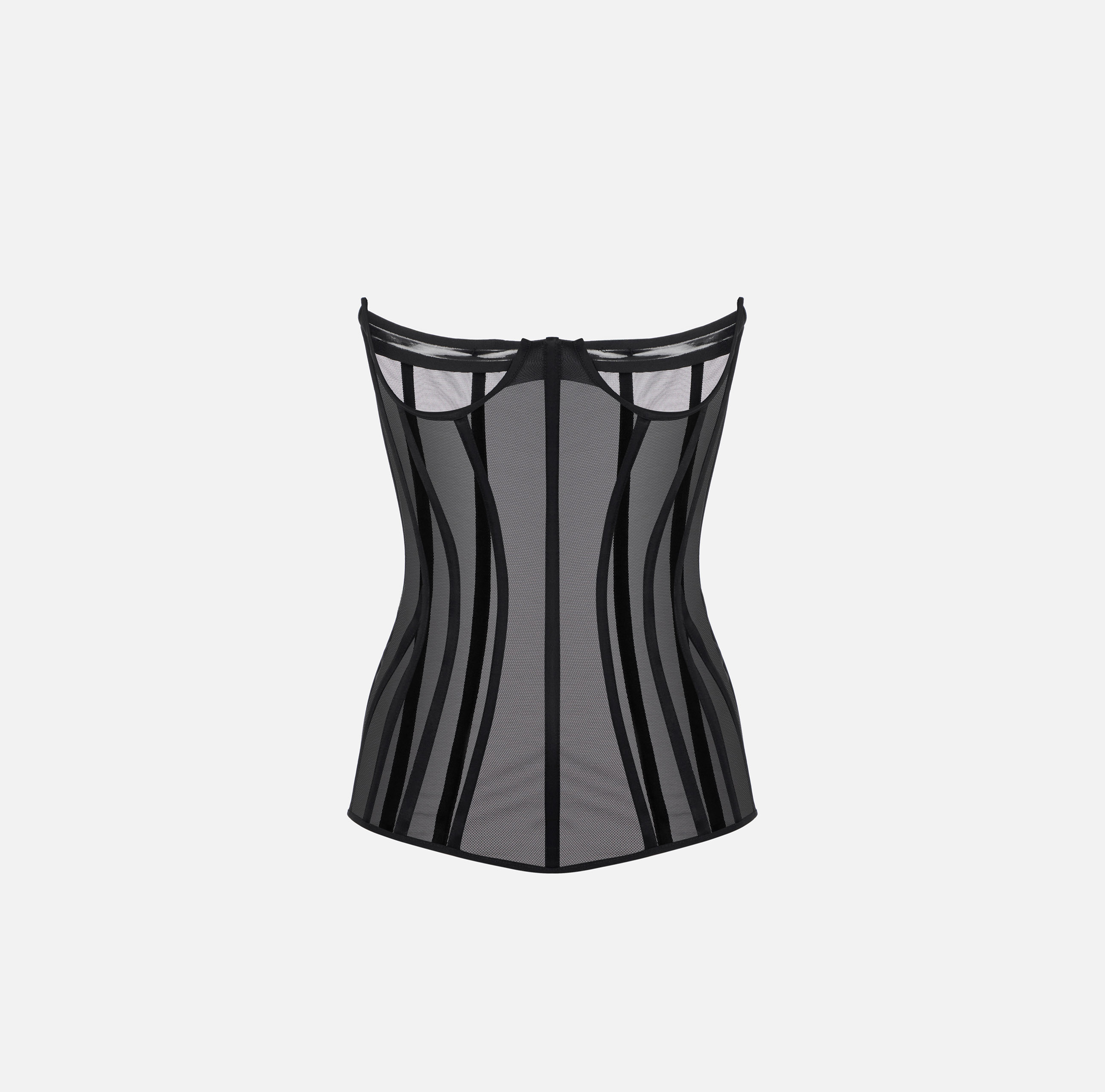 Bustiersuit in tulle fabric | Elisabetta Franchi