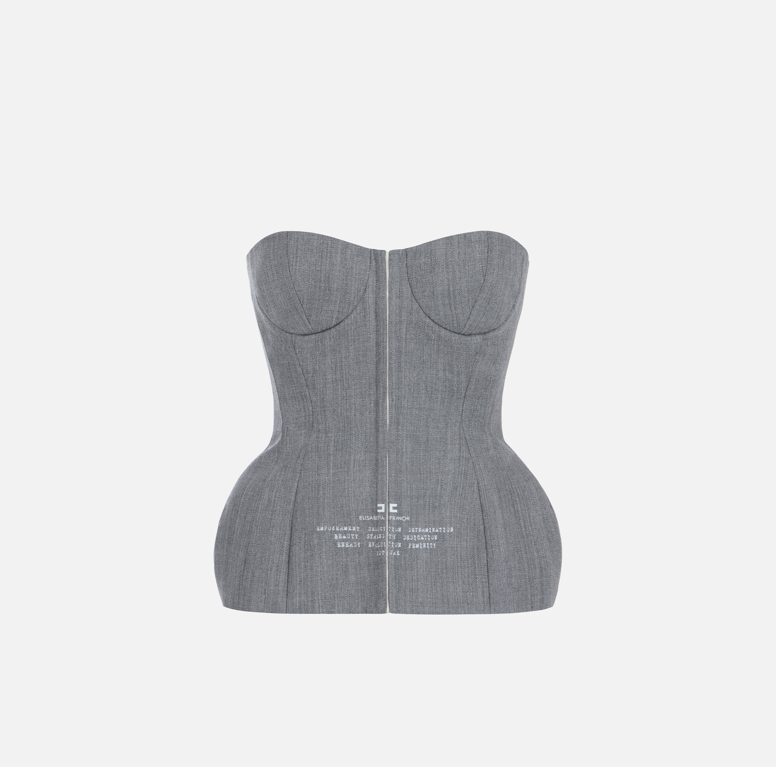 Wool bustier-style top | Elisabetta Franchi