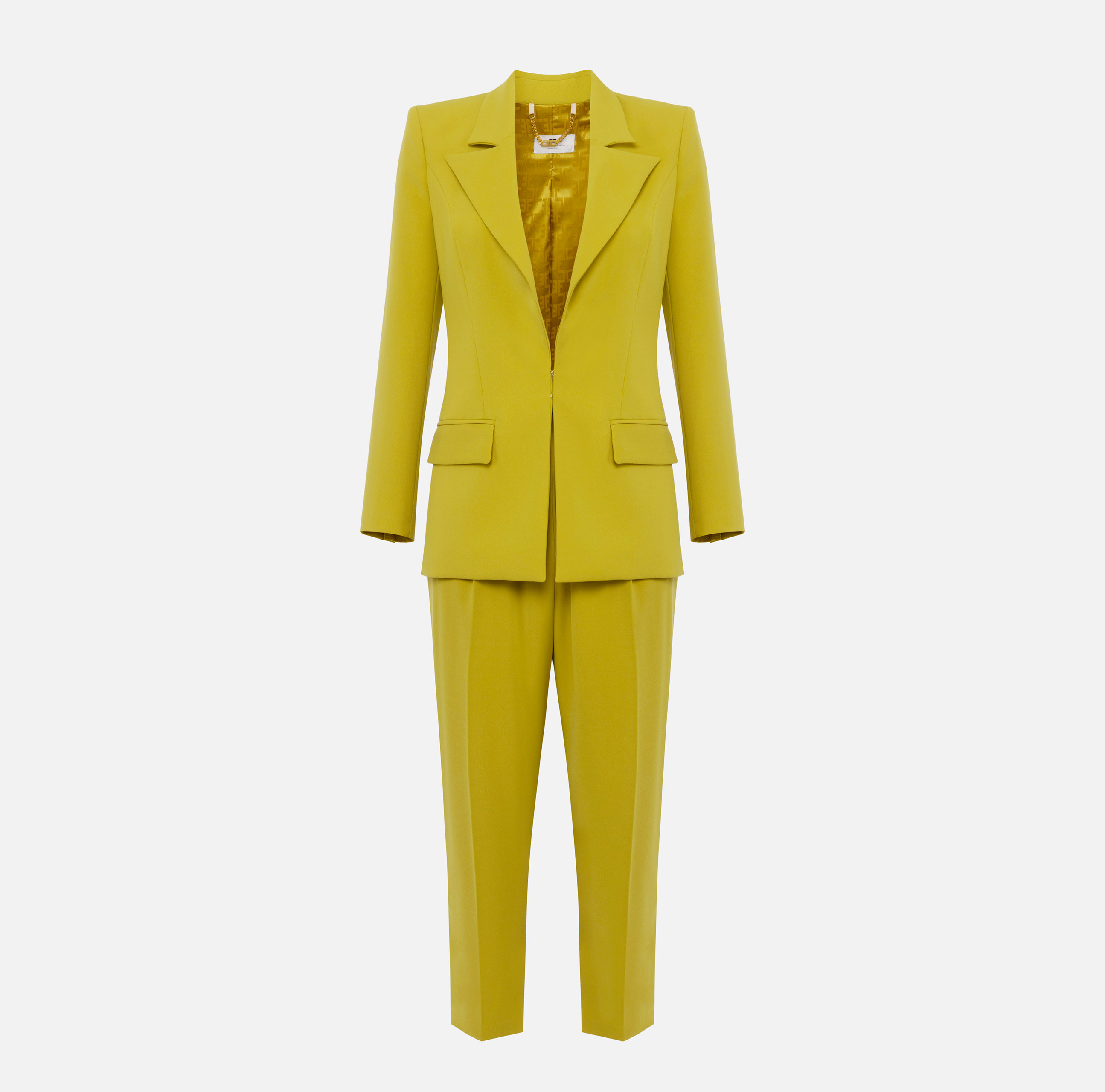 ボトムスその他 ELISABETTA FRANCHI Women Pants LPA06751E2DC6 Yellow Elisabetta Franchi Pants for Women SS25 | GIGLIO.COM