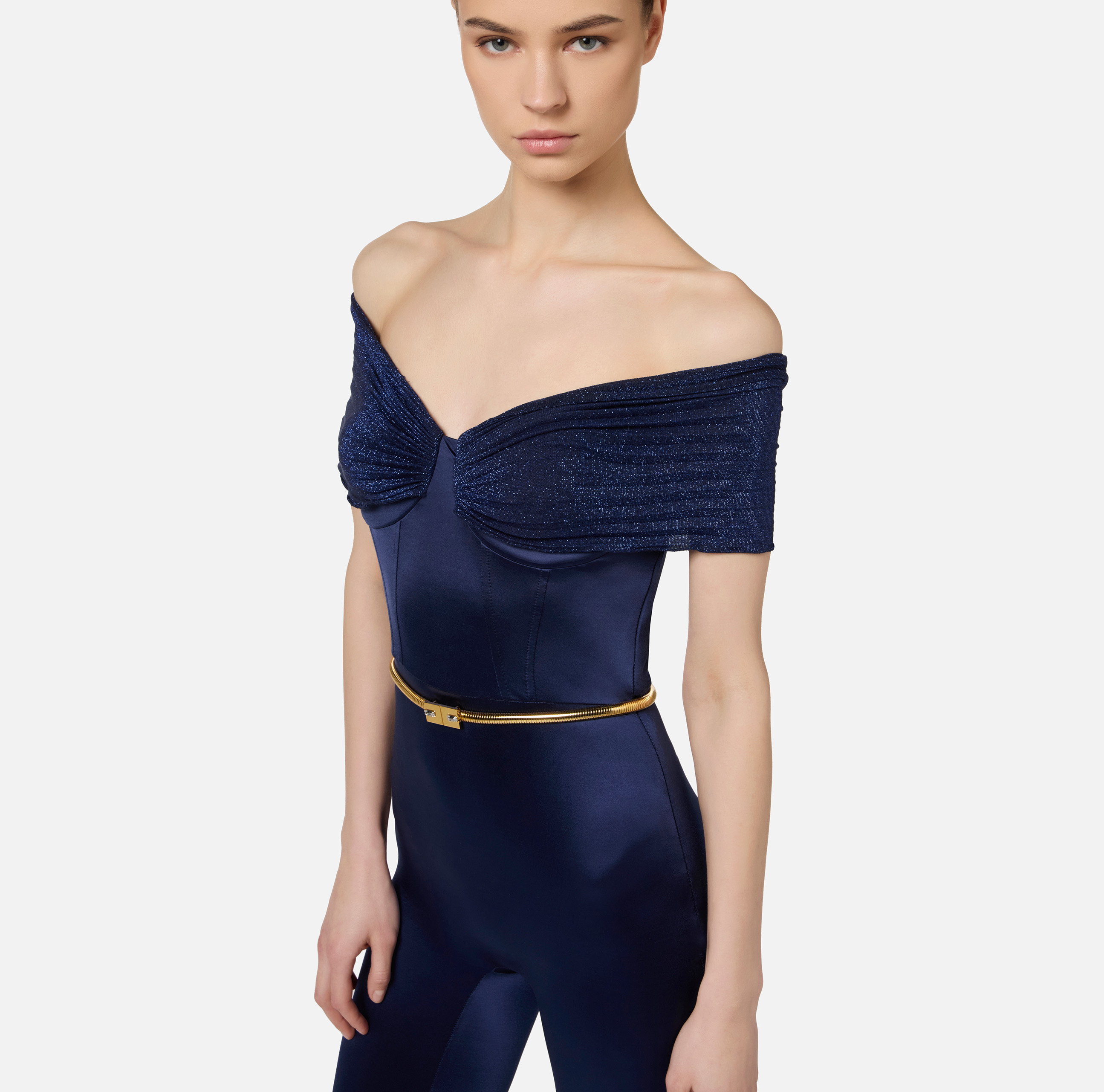 【希少】ELISABETTA FRANCHI レースブラ付き ジャンプスーツ ELISABETTA FRANCHI Women's suit tut3247e2 110 black