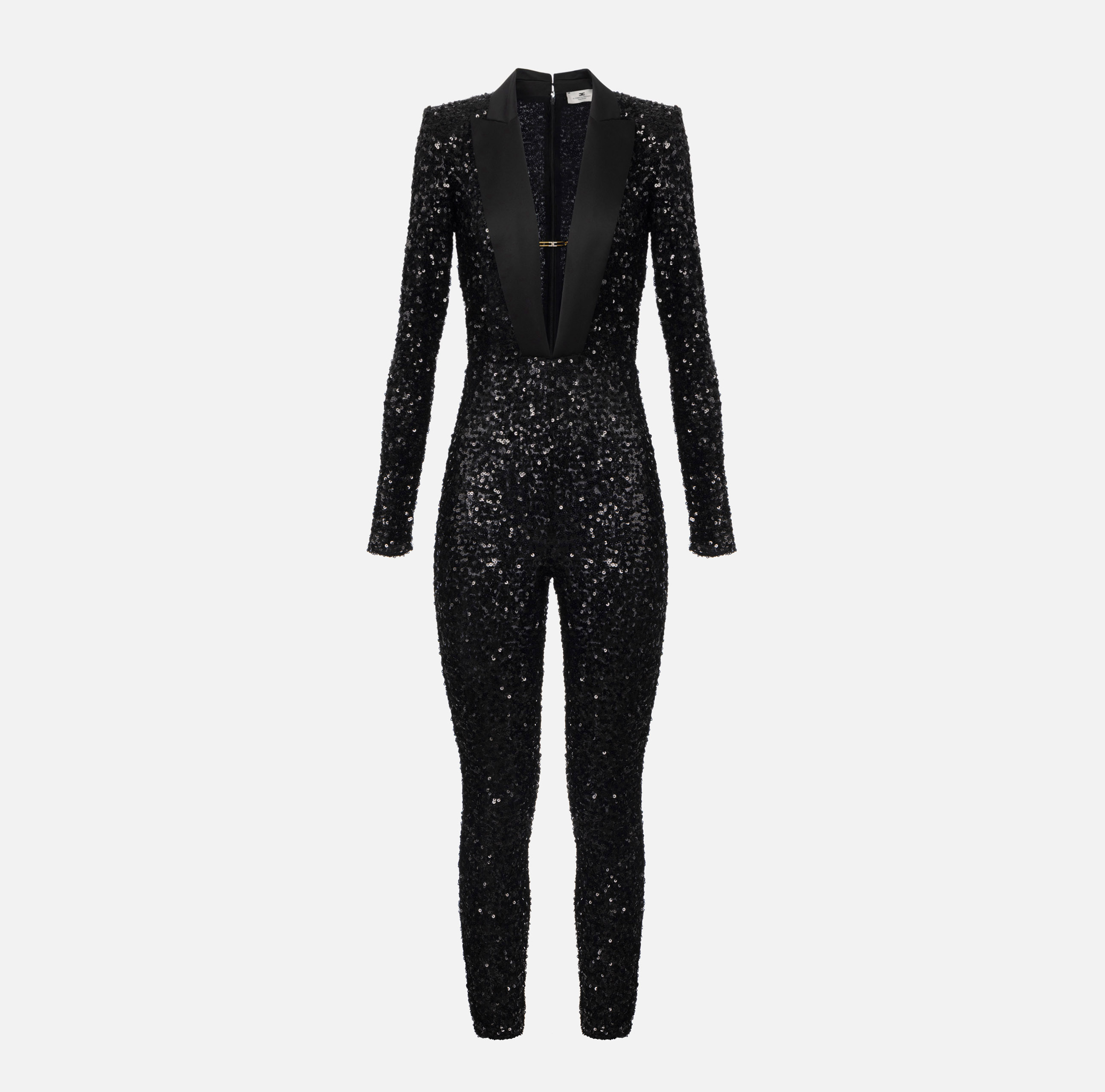 Red Carpet full sequin jumpsuit | Elisabetta Franchi