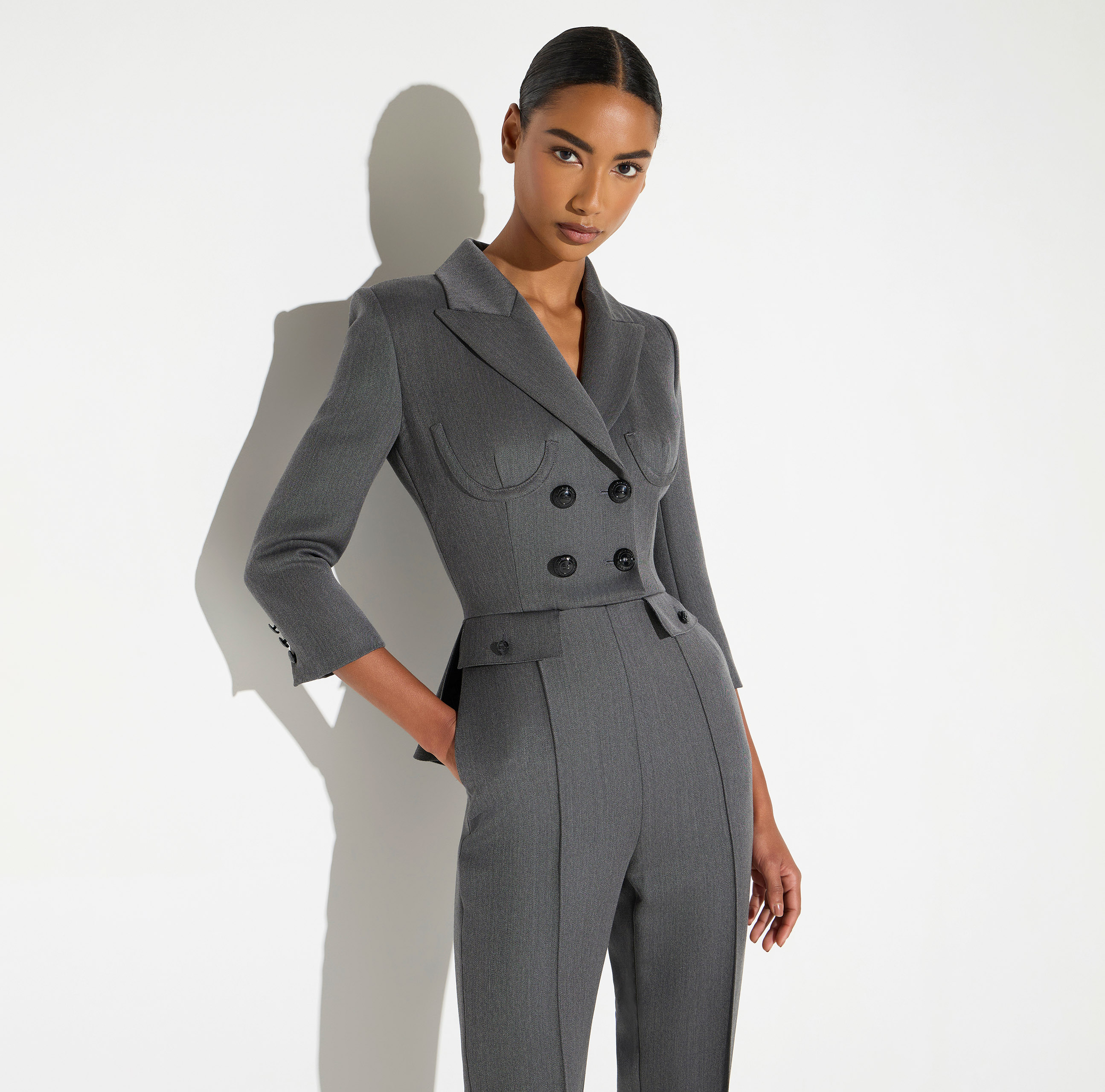 Cool wool jumpsuit | Elisabetta Franchi