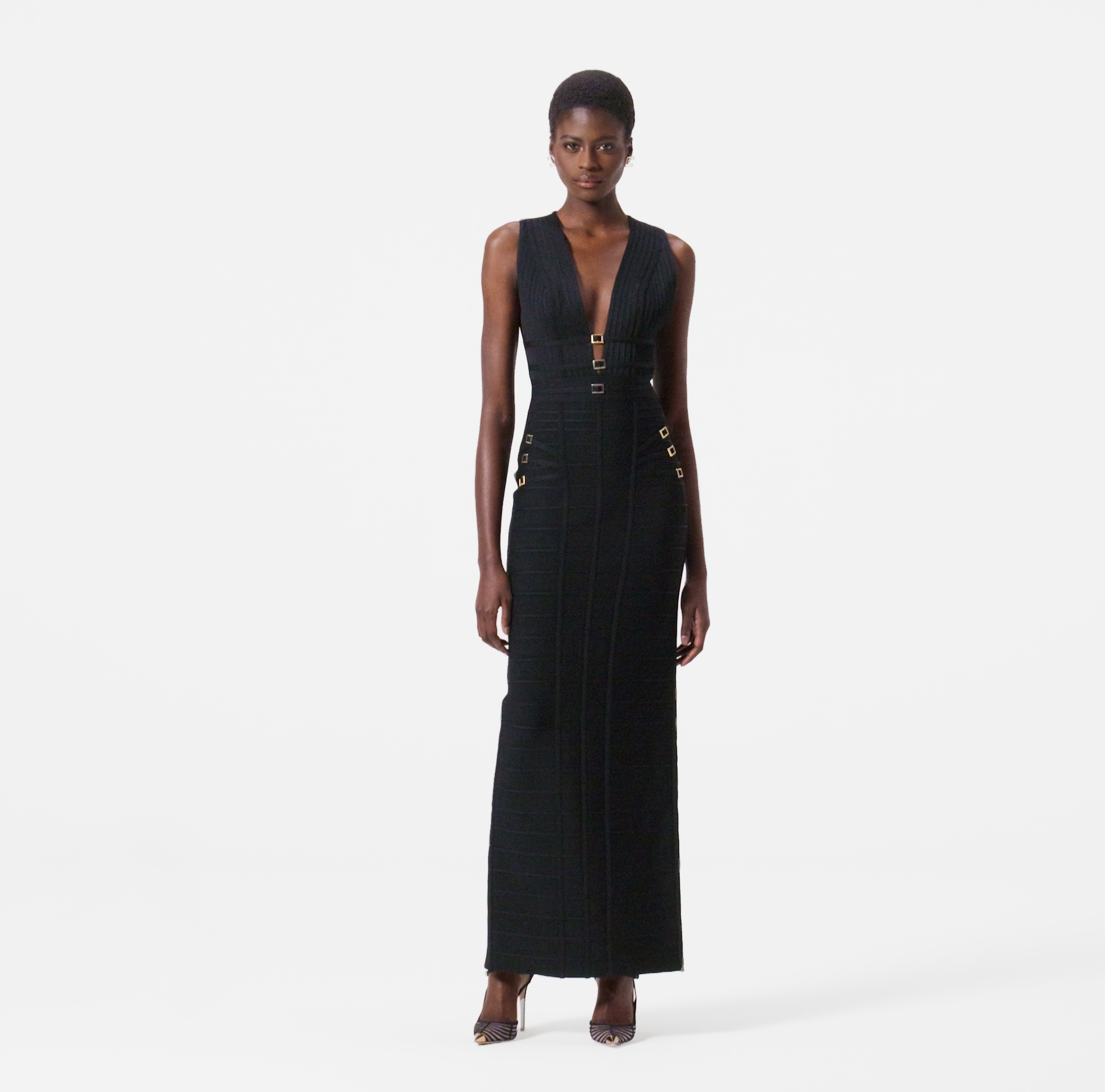 Red Carpet 3D knit dress | Elisabetta Franchi