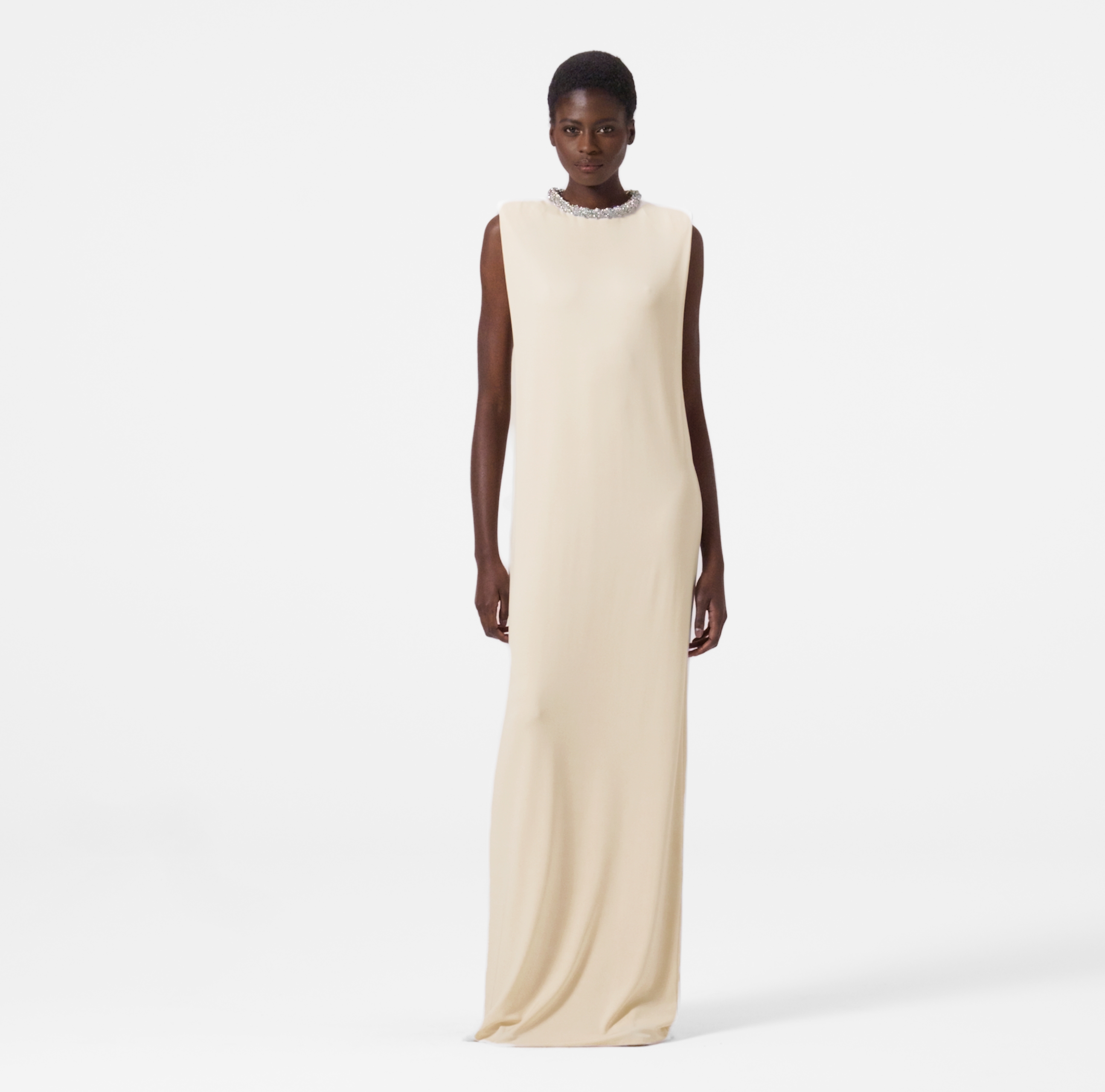 Red Carpet dress in crêpe jersey | Elisabetta Franchi