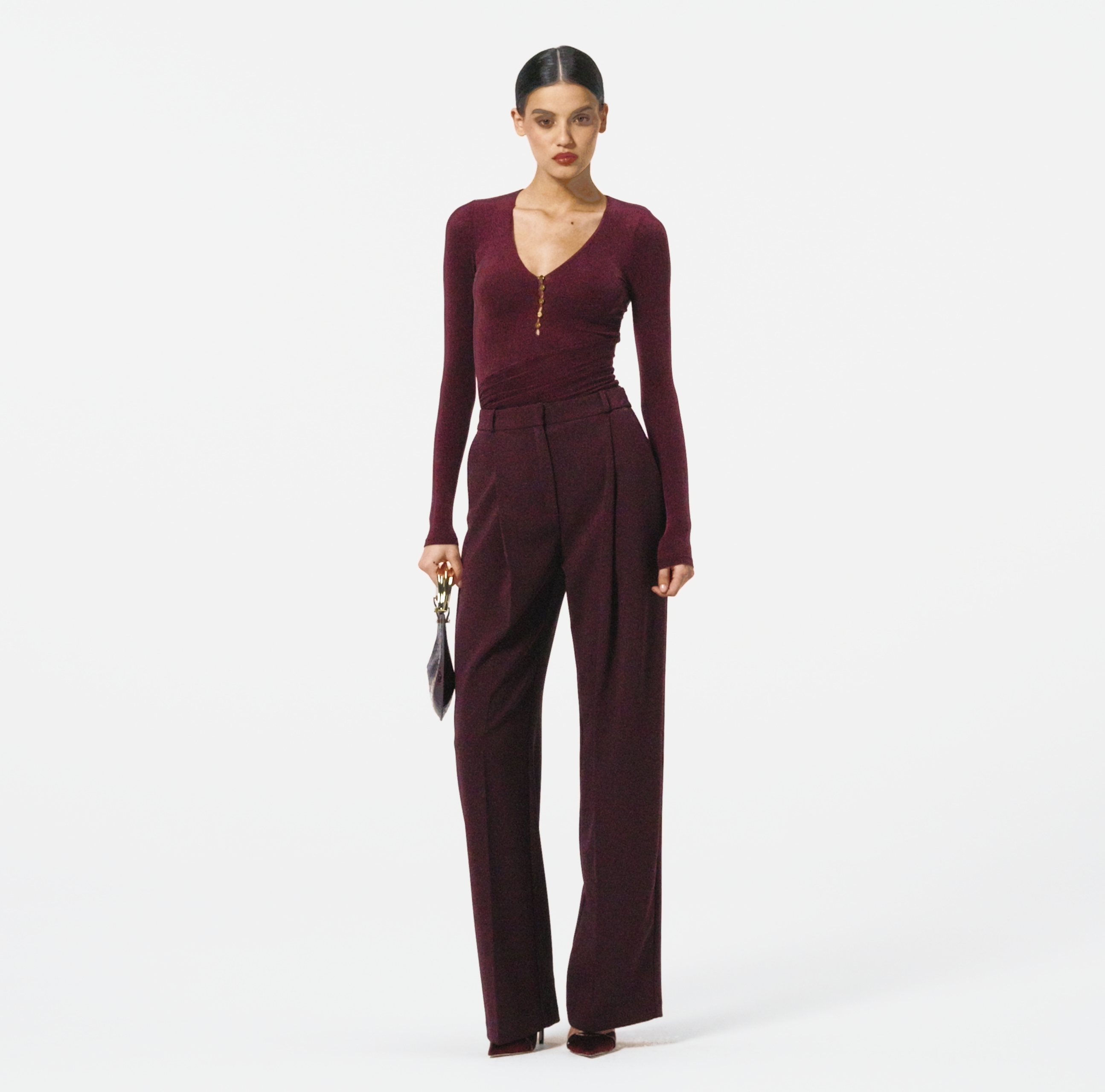人気 ELISABETTA FRANCHI レースブラレット付ジャージーTシャツ Top and T-shirt Woman Outlet by Elisabetta Franchi