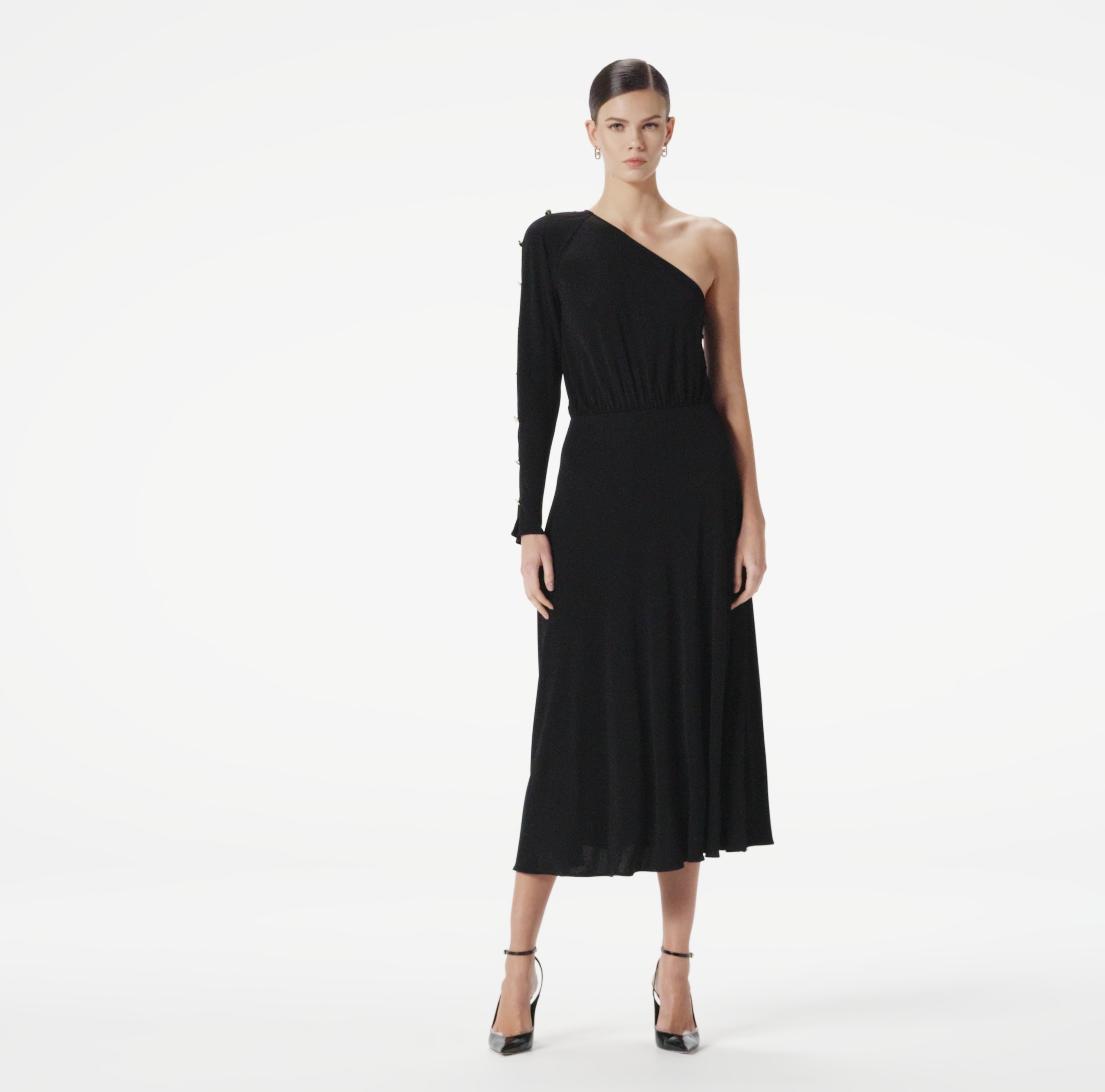 ワンピース ELISABETTA FRANCHI Woman Dress Black AB804 110 ELISABETTA FRANCHI Women's dress Abb2451e2-110 black