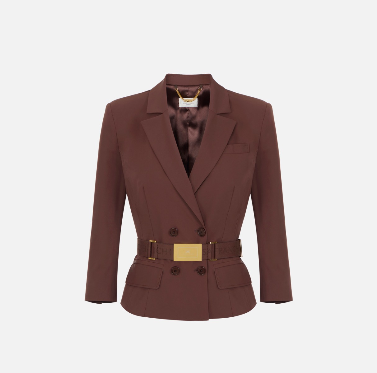 Technical bi-elastic fabric jacket | Elisabetta Franchi