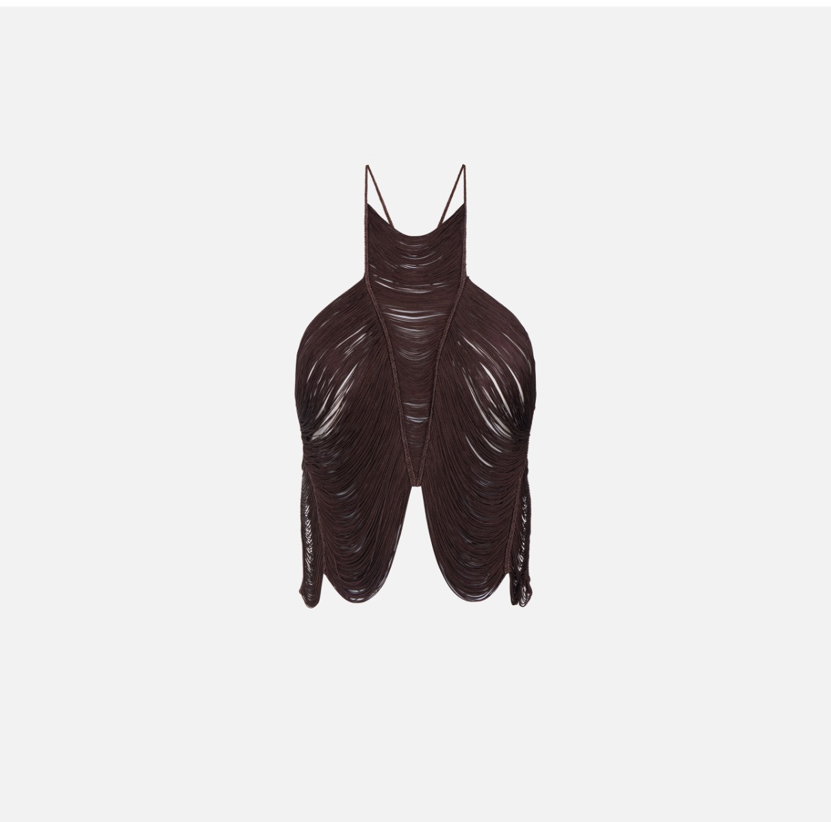 トップス Elisabetta Franchi Top with fringes | Elisabetta Franchi