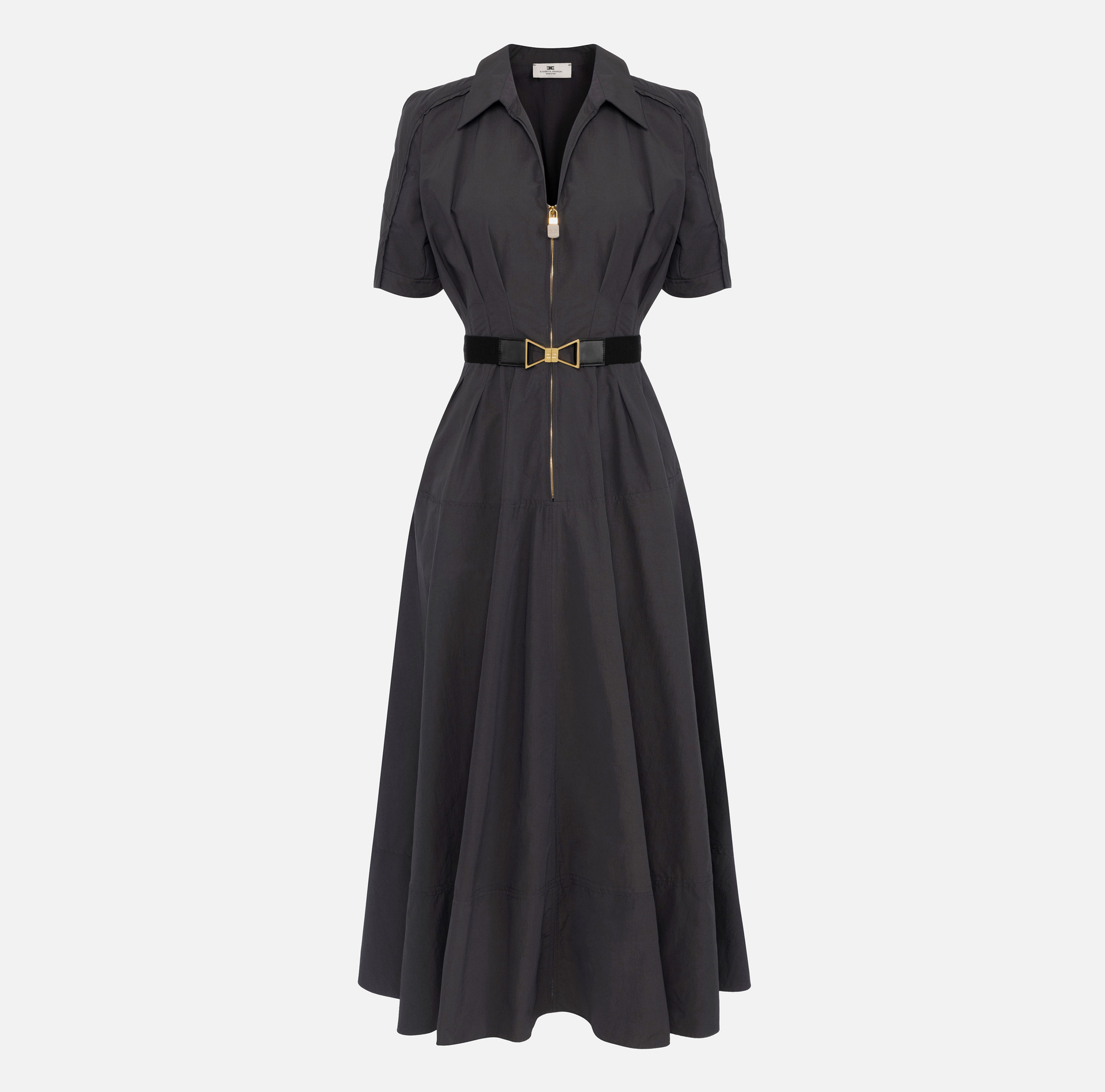 Circle dress in technical voile fabric - ABBIGLIAMENTO - Elisabetta Franchi