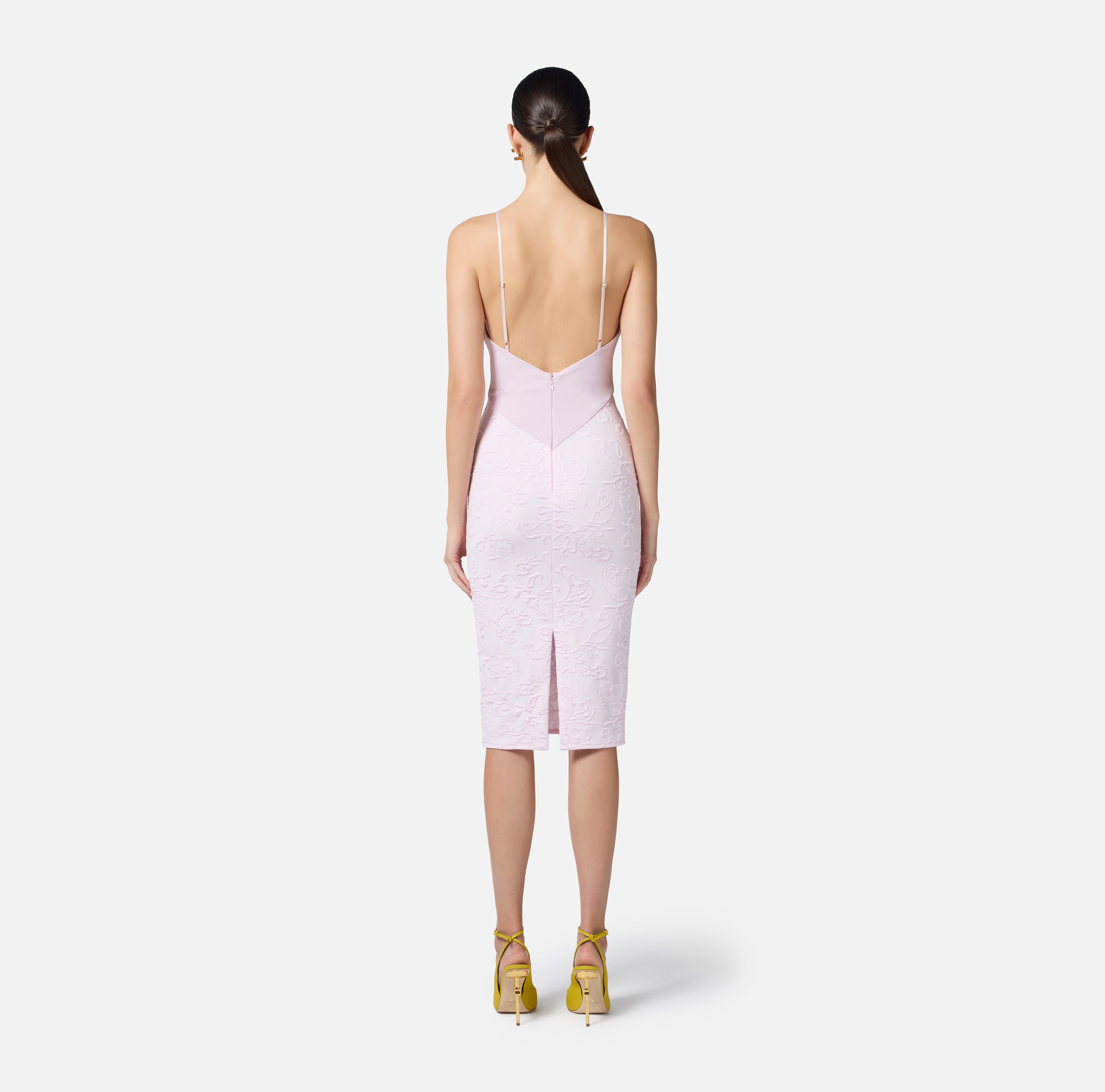 Abito in jacquard floreale - Elisabetta Franchi