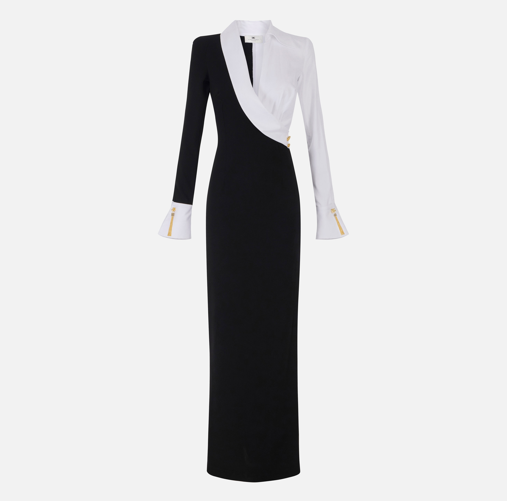 Red Carpet dress in lightweight crêpe fabric - Elisabetta Franchi