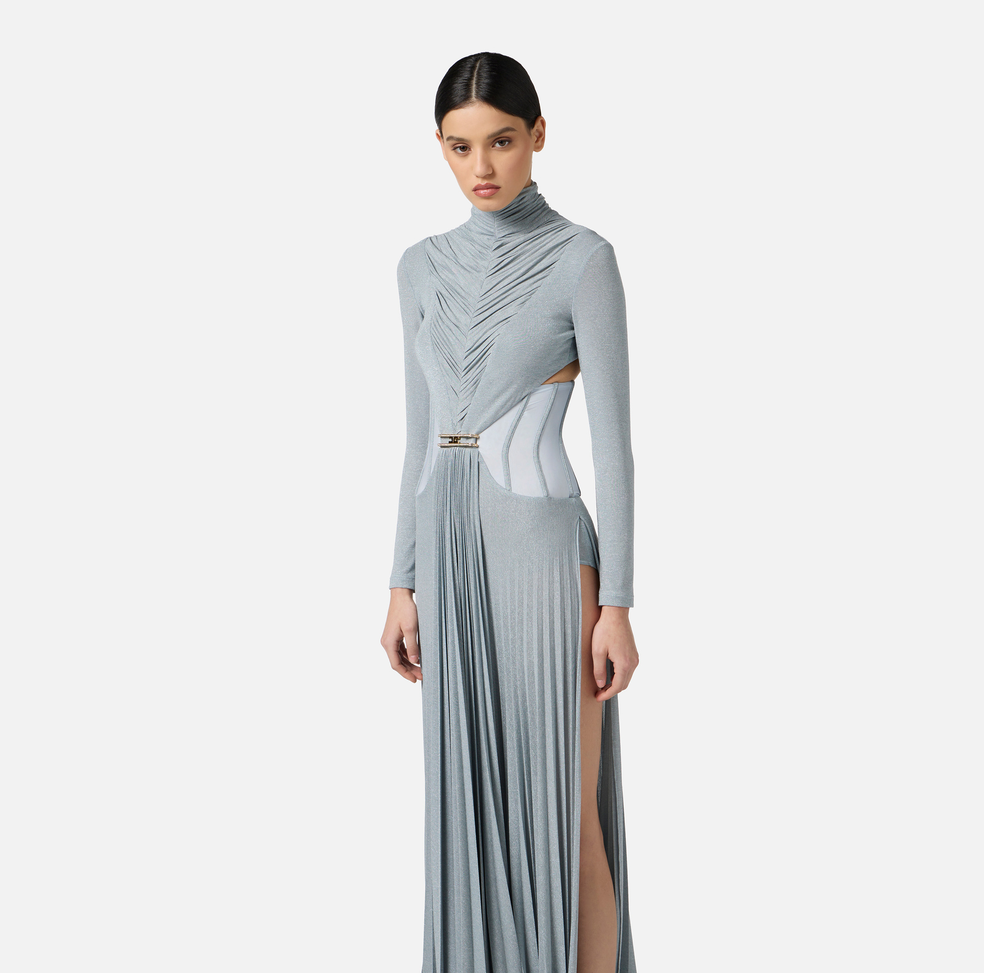 Red Carpet Kleid aus Jersey-Lurex - Elisabetta Franchi