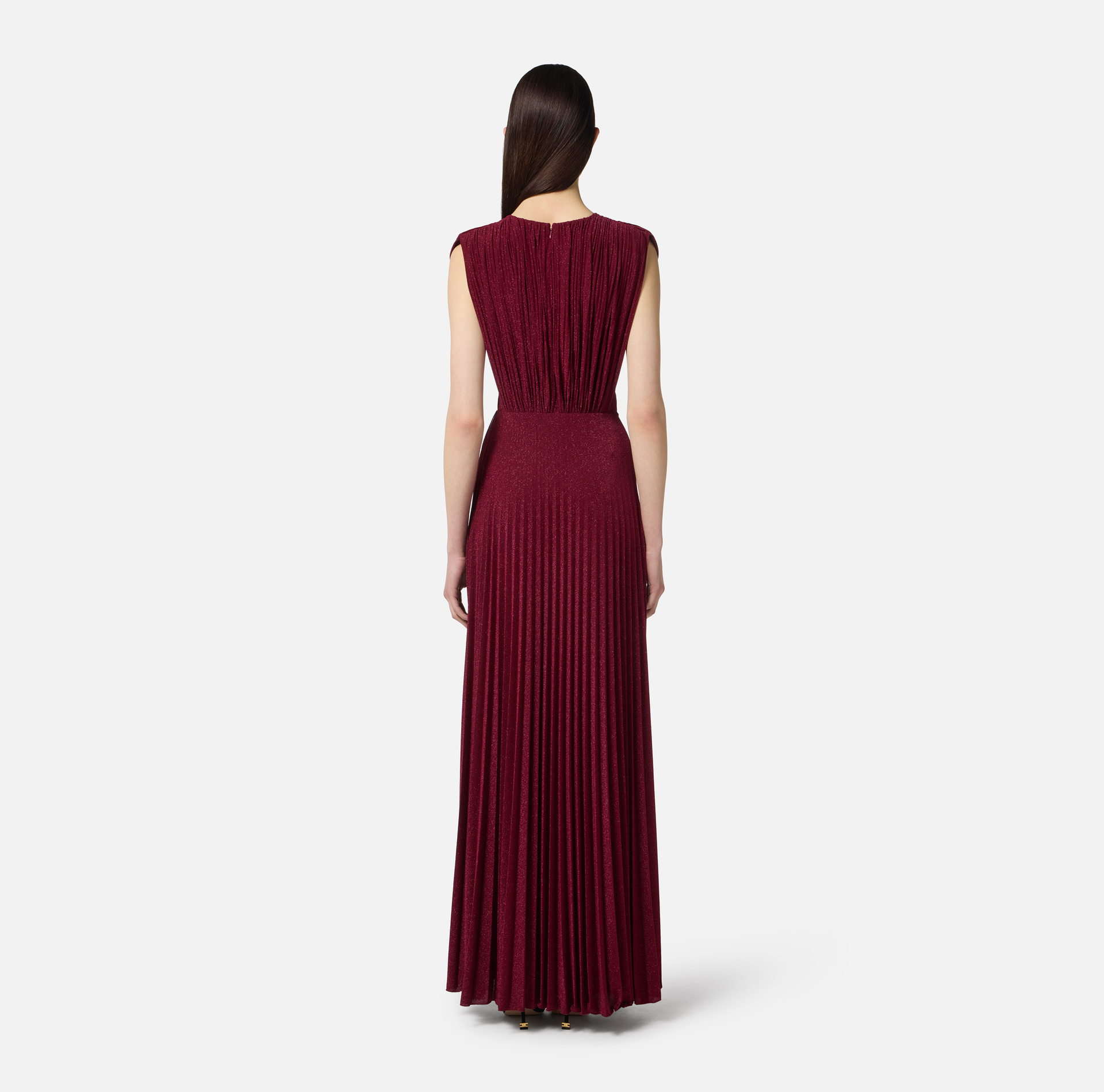Vestido Red Carpet de punto lurex - Elisabetta Franchi