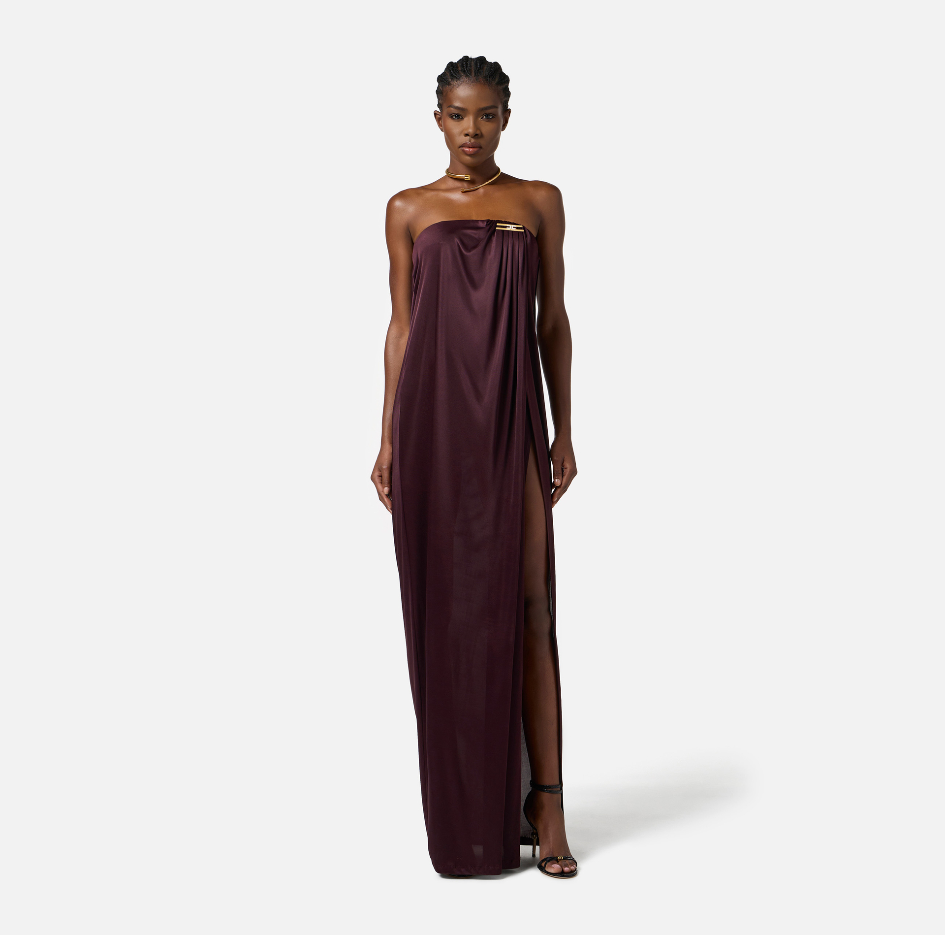 Vestido Red Carpet de punto - Elisabetta Franchi