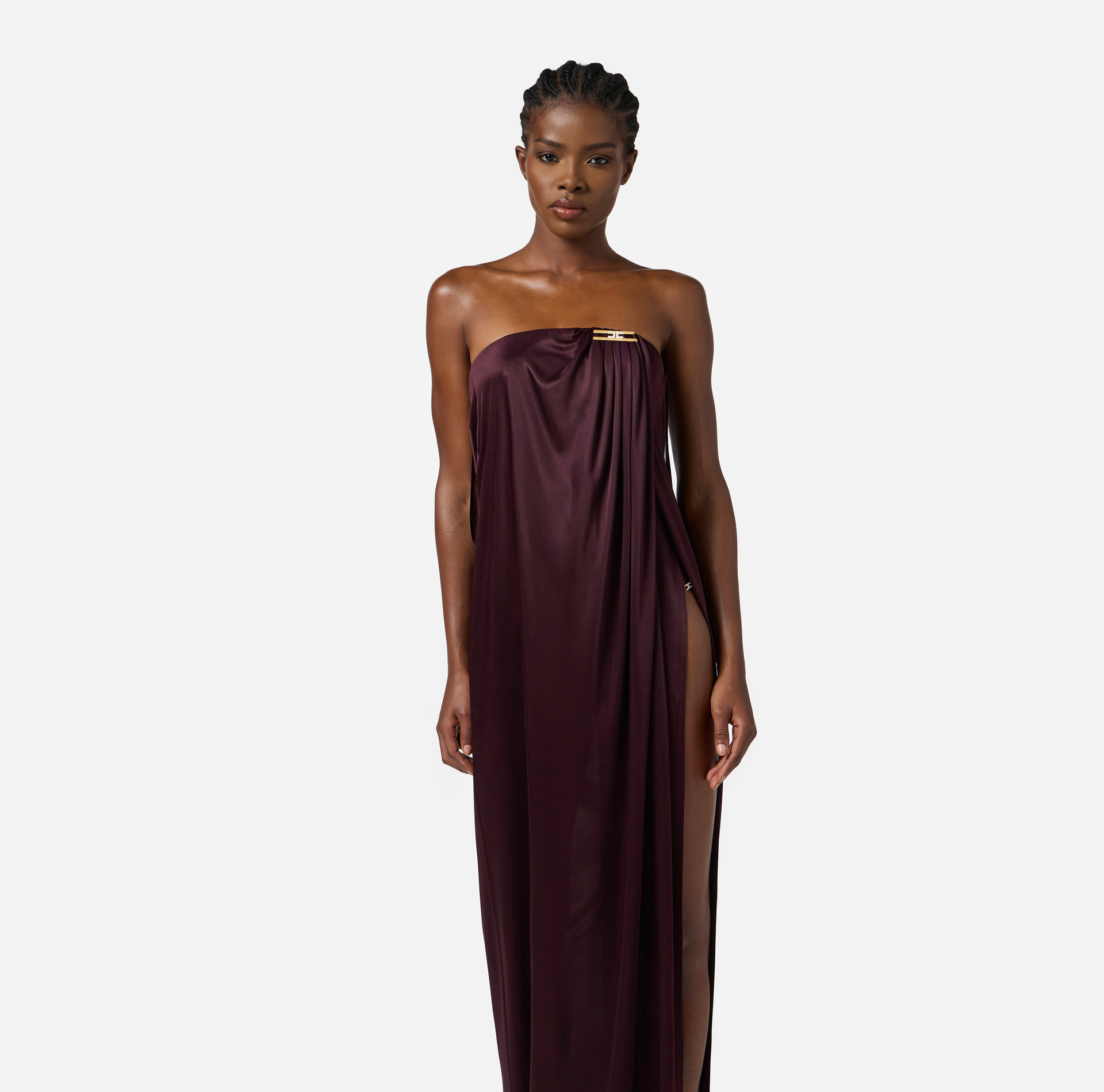 Vestido Red Carpet de punto - Elisabetta Franchi