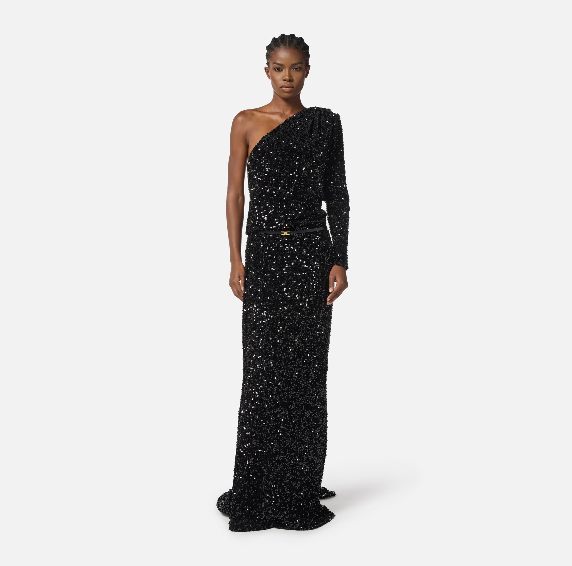 Red Carpet full sequin dress - Elisabetta Franchi