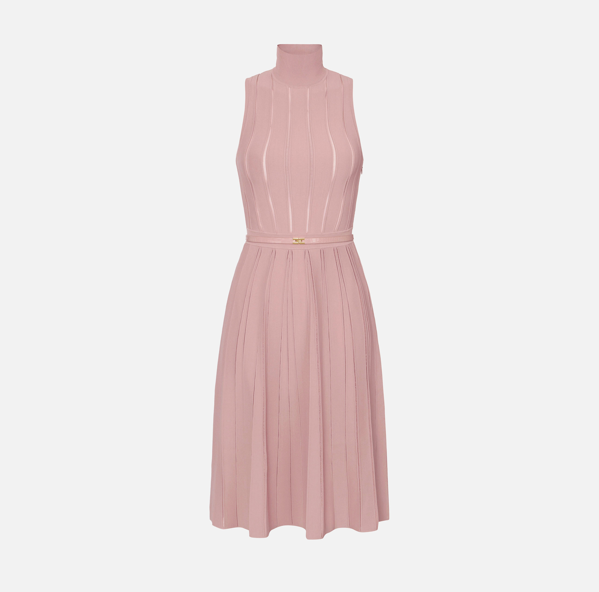 Vestido de punto con trama à jour - Elisabetta Franchi