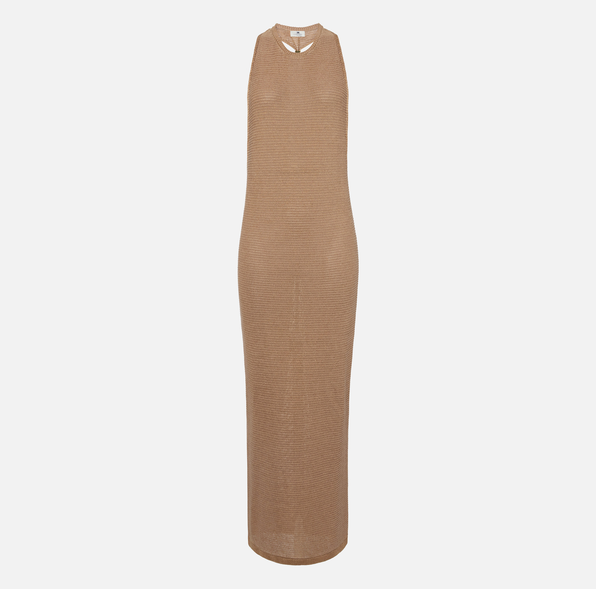 Abito in maglia con torchon gioiello