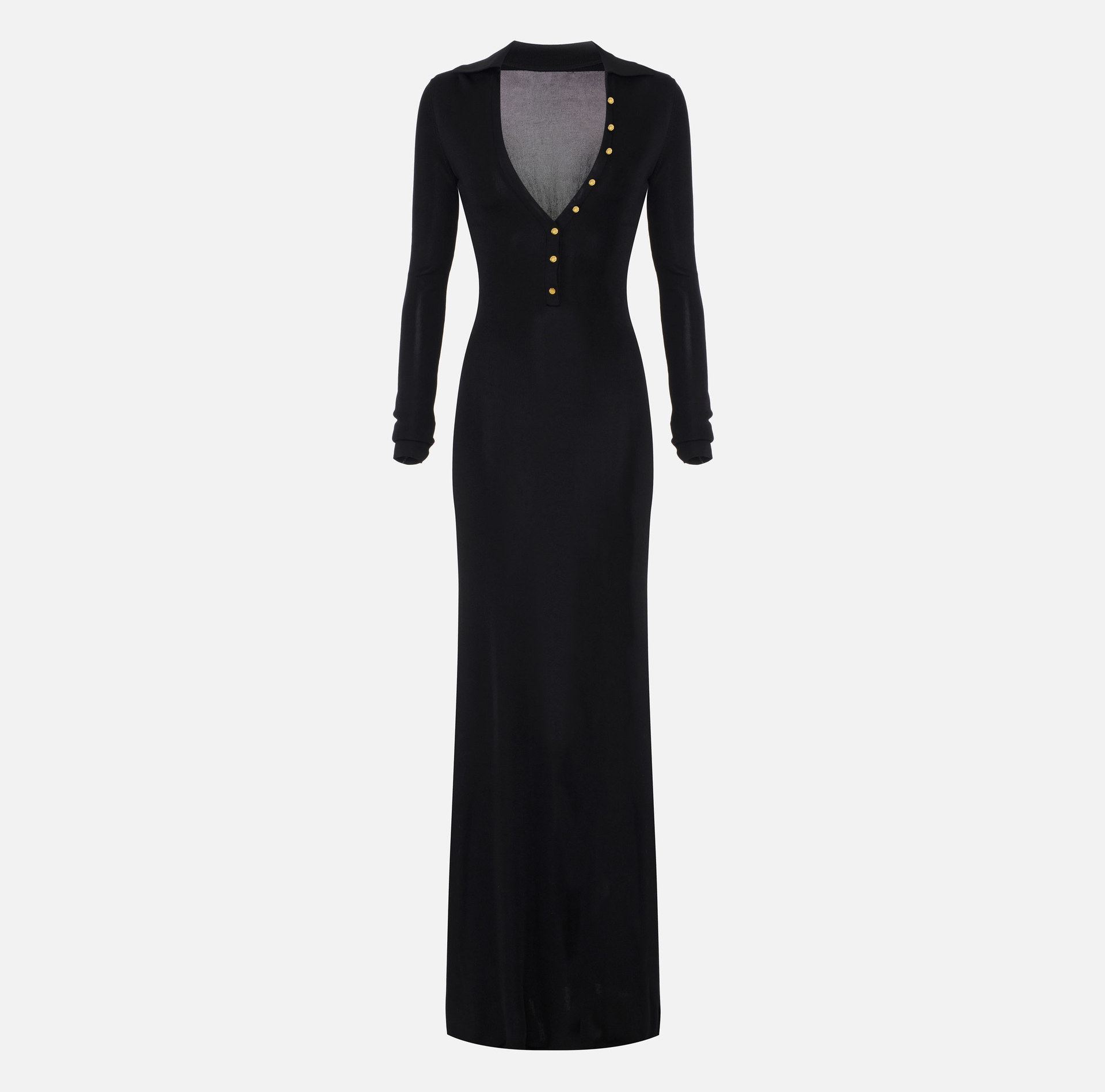 Red Carpet dress in viscose fabric - Elisabetta Franchi
