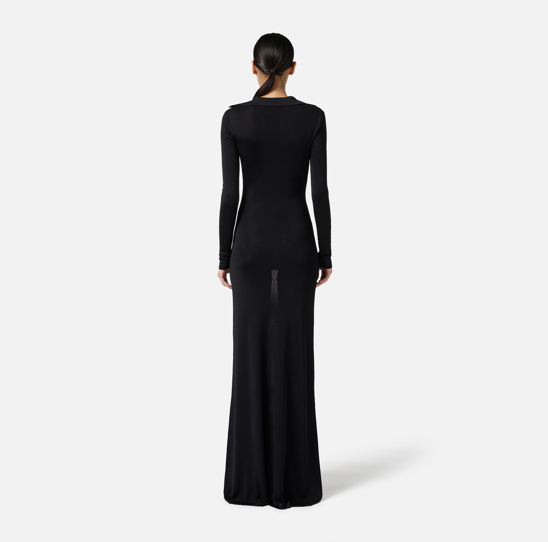 Red Carpet dress in viscose fabric - Elisabetta Franchi