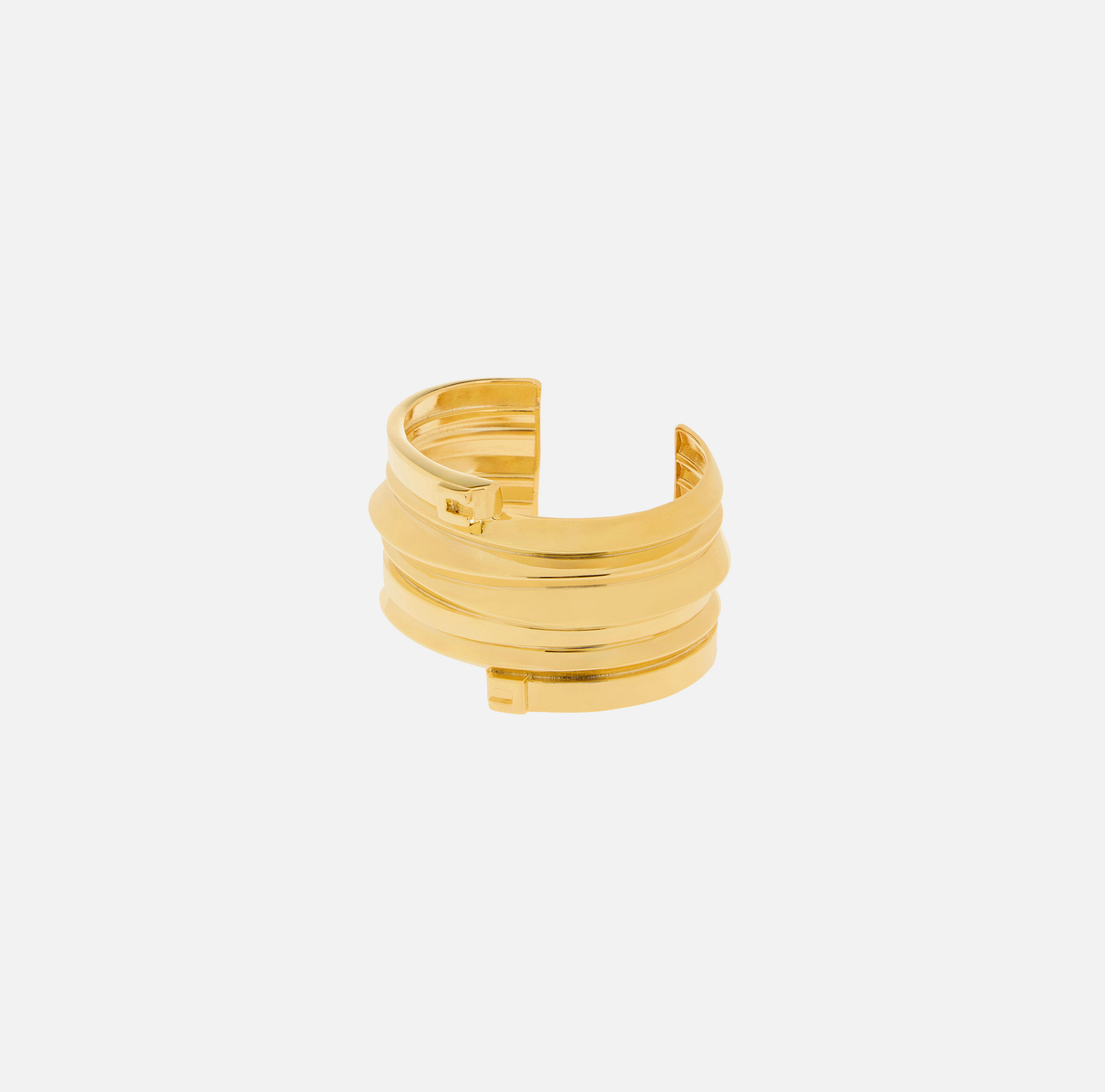 Bracciale rigido con dettagli logo