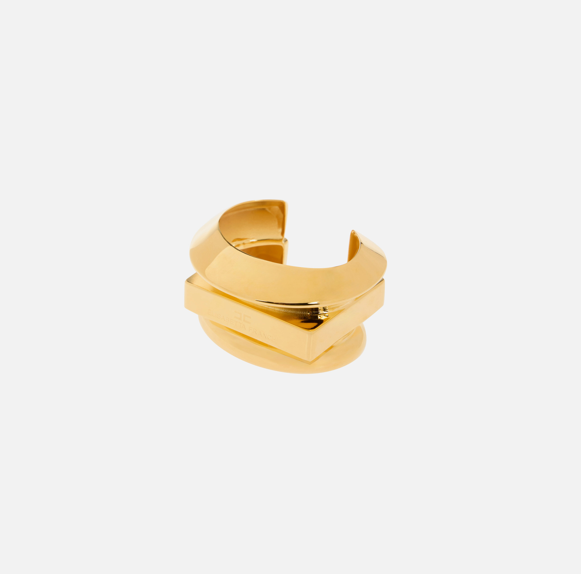 Bracciale rigido con banda in vernice