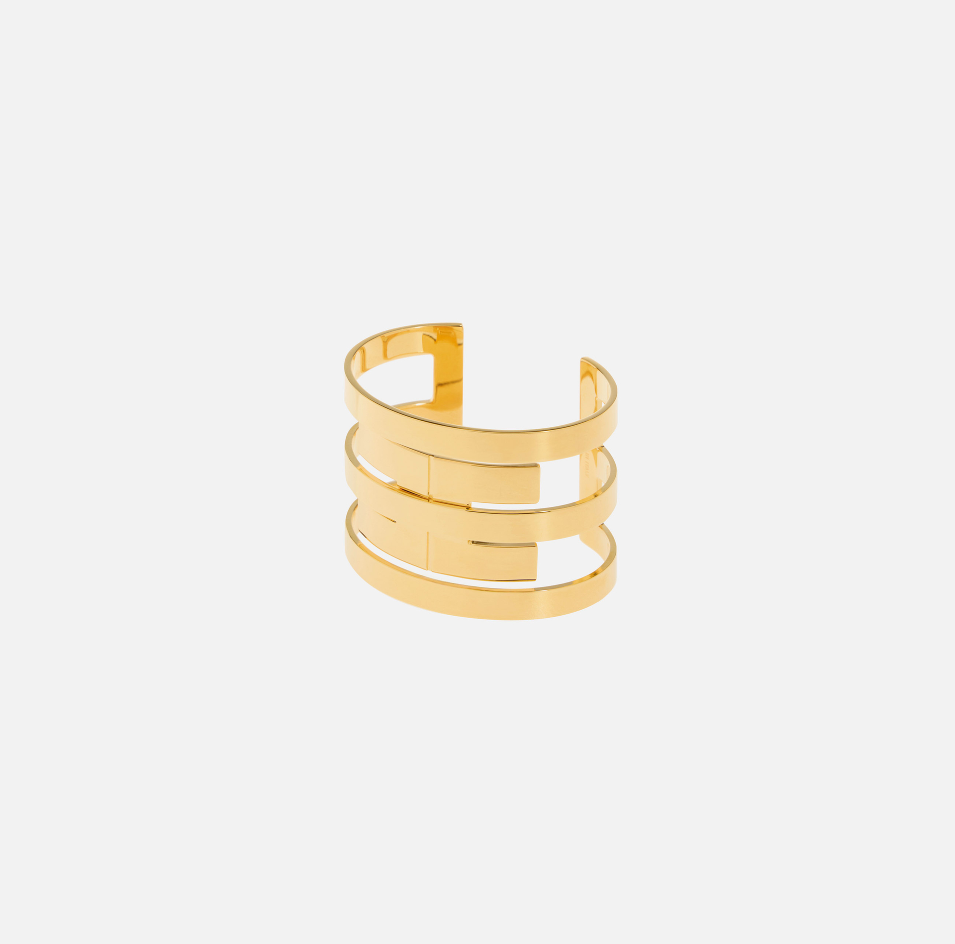 Bracciale rigido con fasce