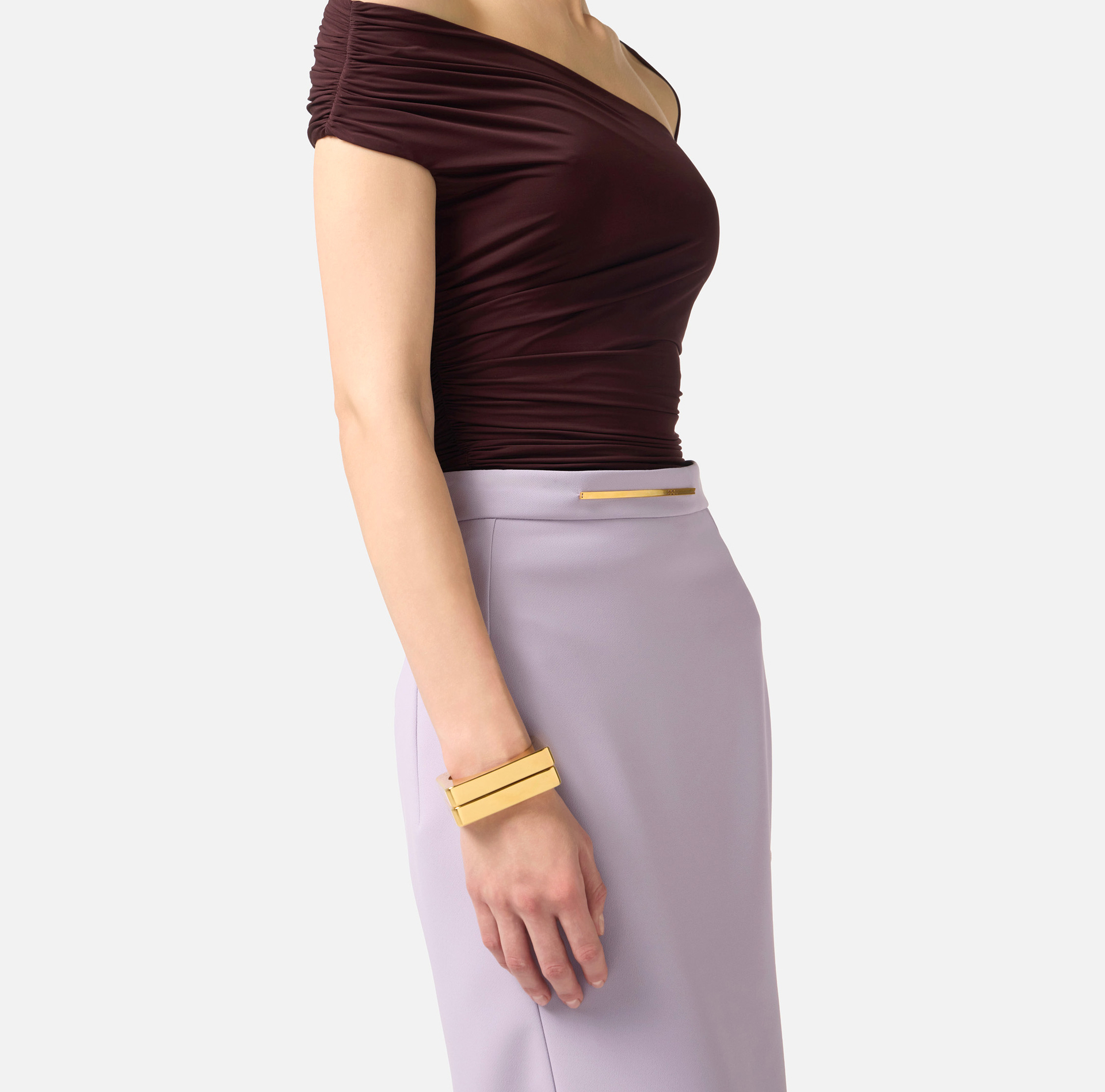 Para sztywnych bransoletek - Elisabetta Franchi