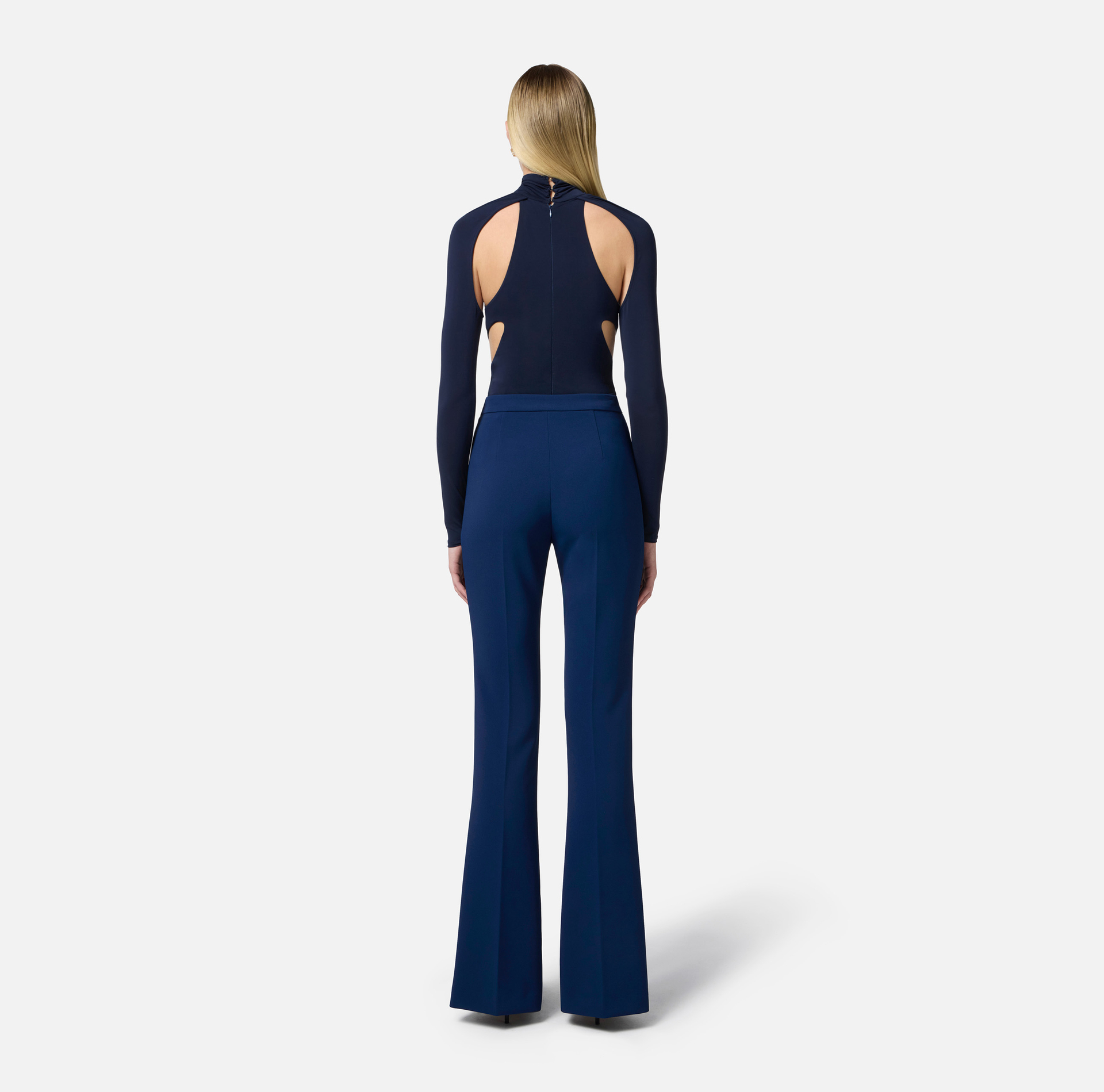 Jersey bodysuit with cut-outs - Elisabetta Franchi