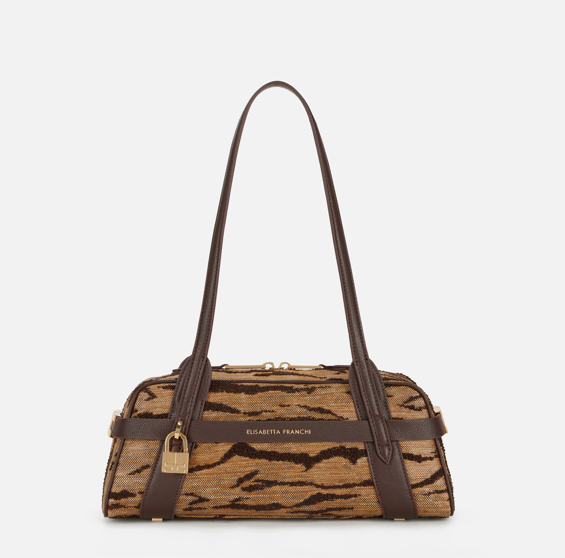Bauletto con stampa tigre