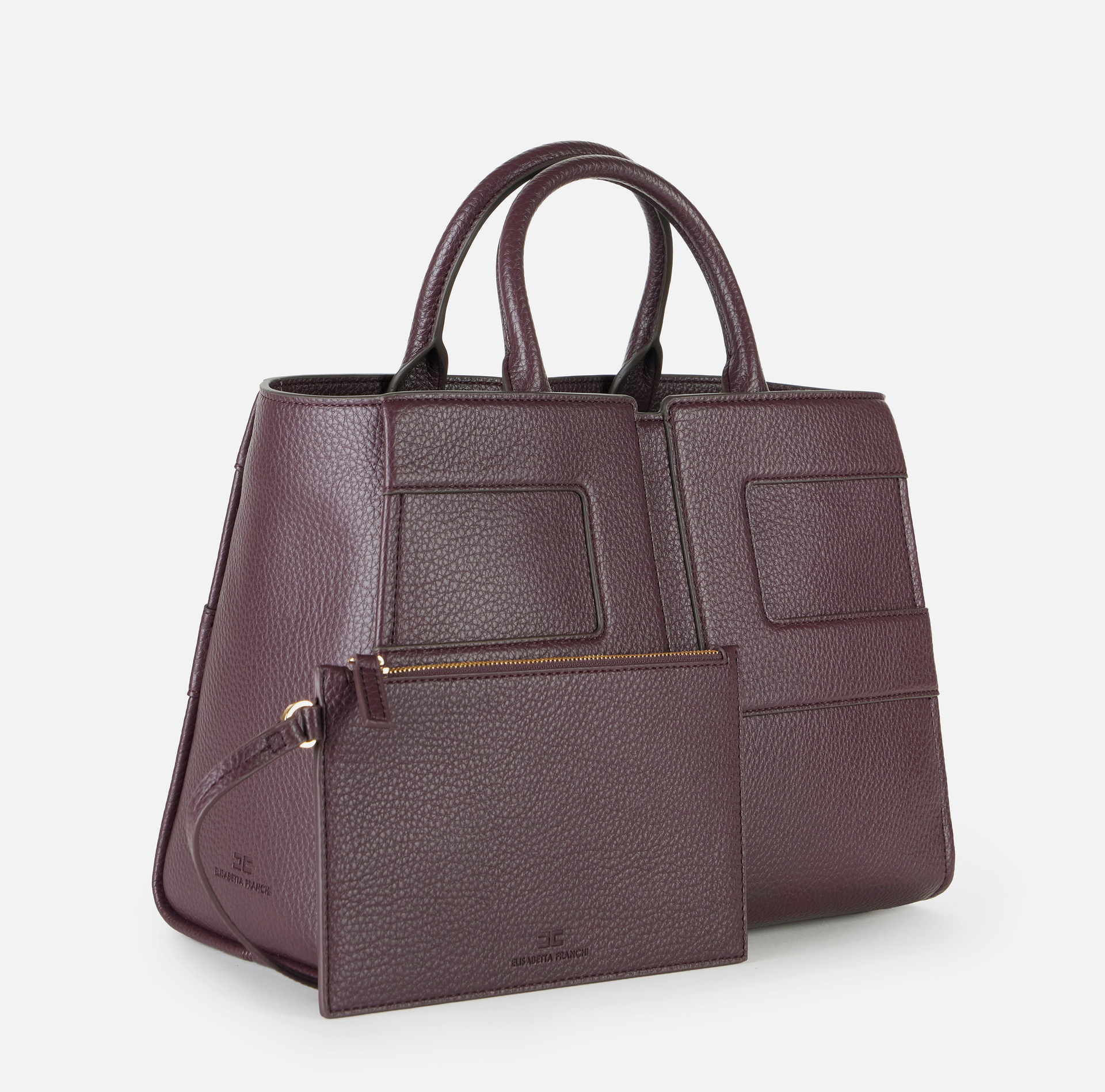 Grand sac fourre-tout avec logo - Elisabetta Franchi