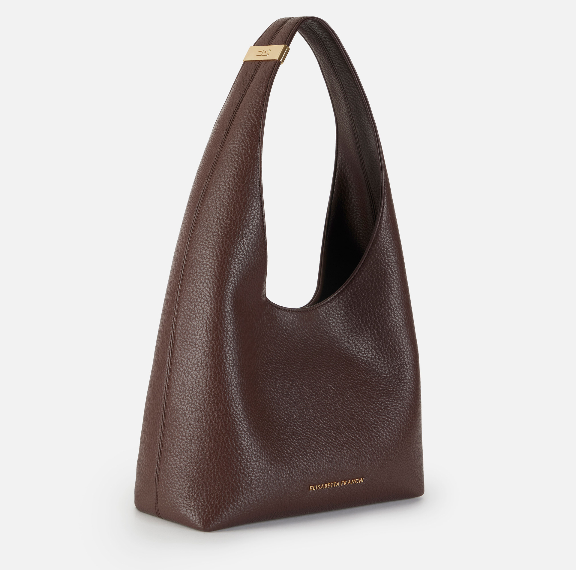 Große Hobo mit Logo-Detail - Elisabetta Franchi