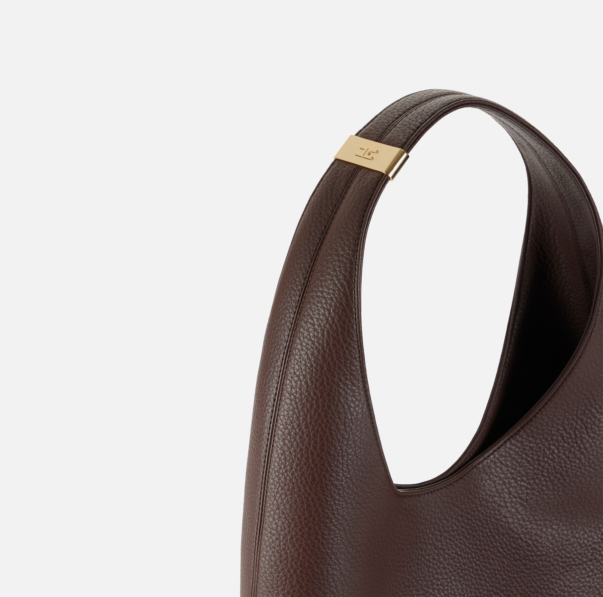 Große Hobo mit Logo-Detail - Elisabetta Franchi