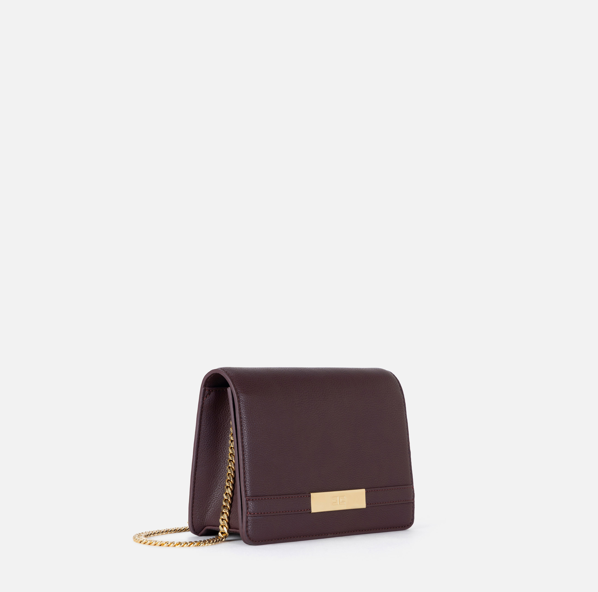 Shoulder bag with groumette chain - Elisabetta Franchi