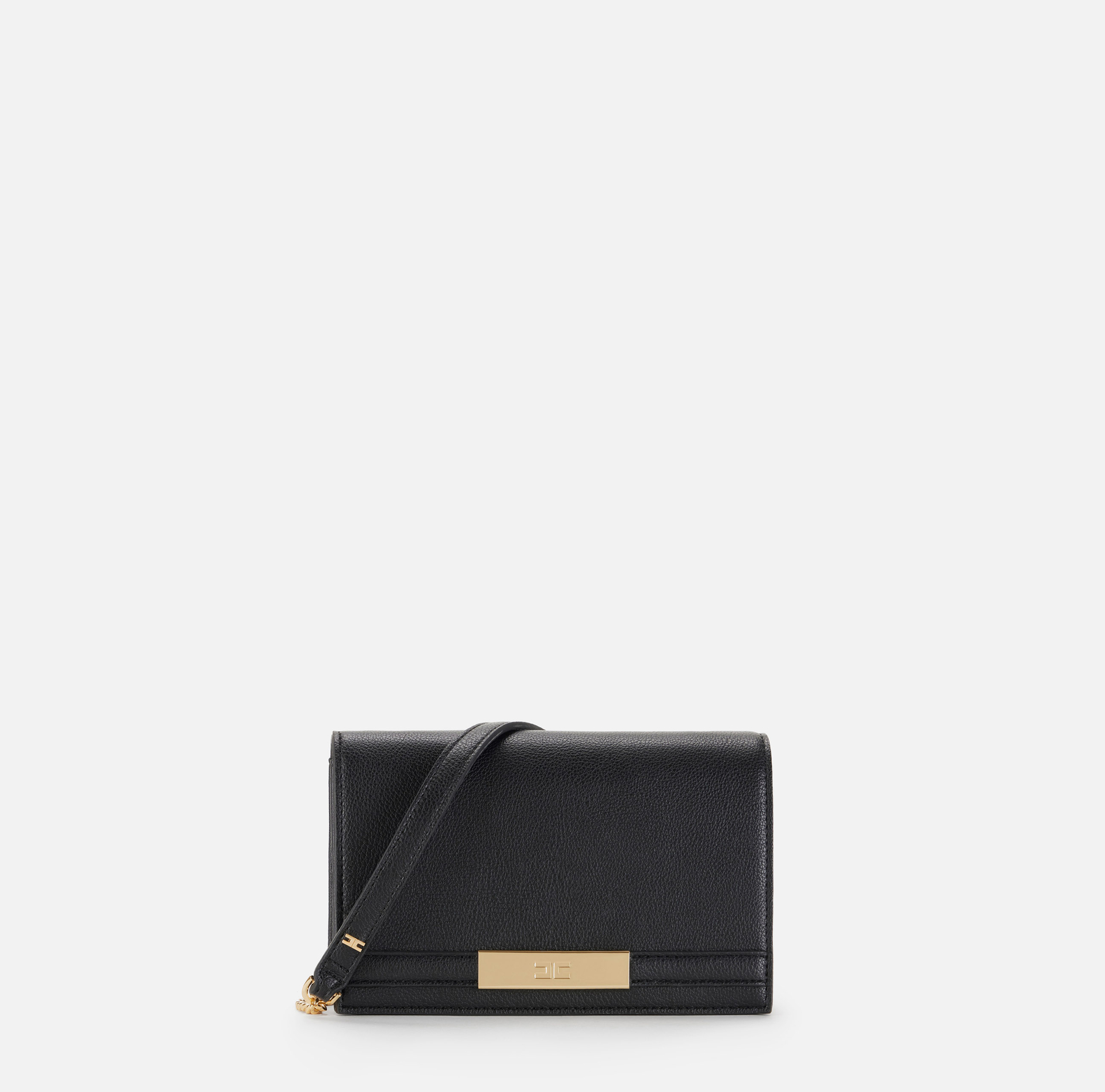 Shoulder bag with groumette chain - Elisabetta Franchi